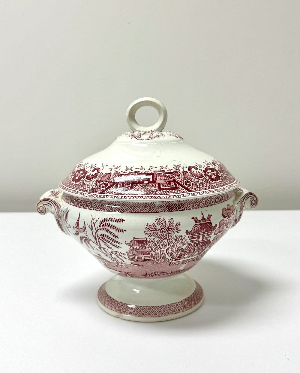Vintage VILLEROY & BOCH 'Red Willow' Tureen|5069