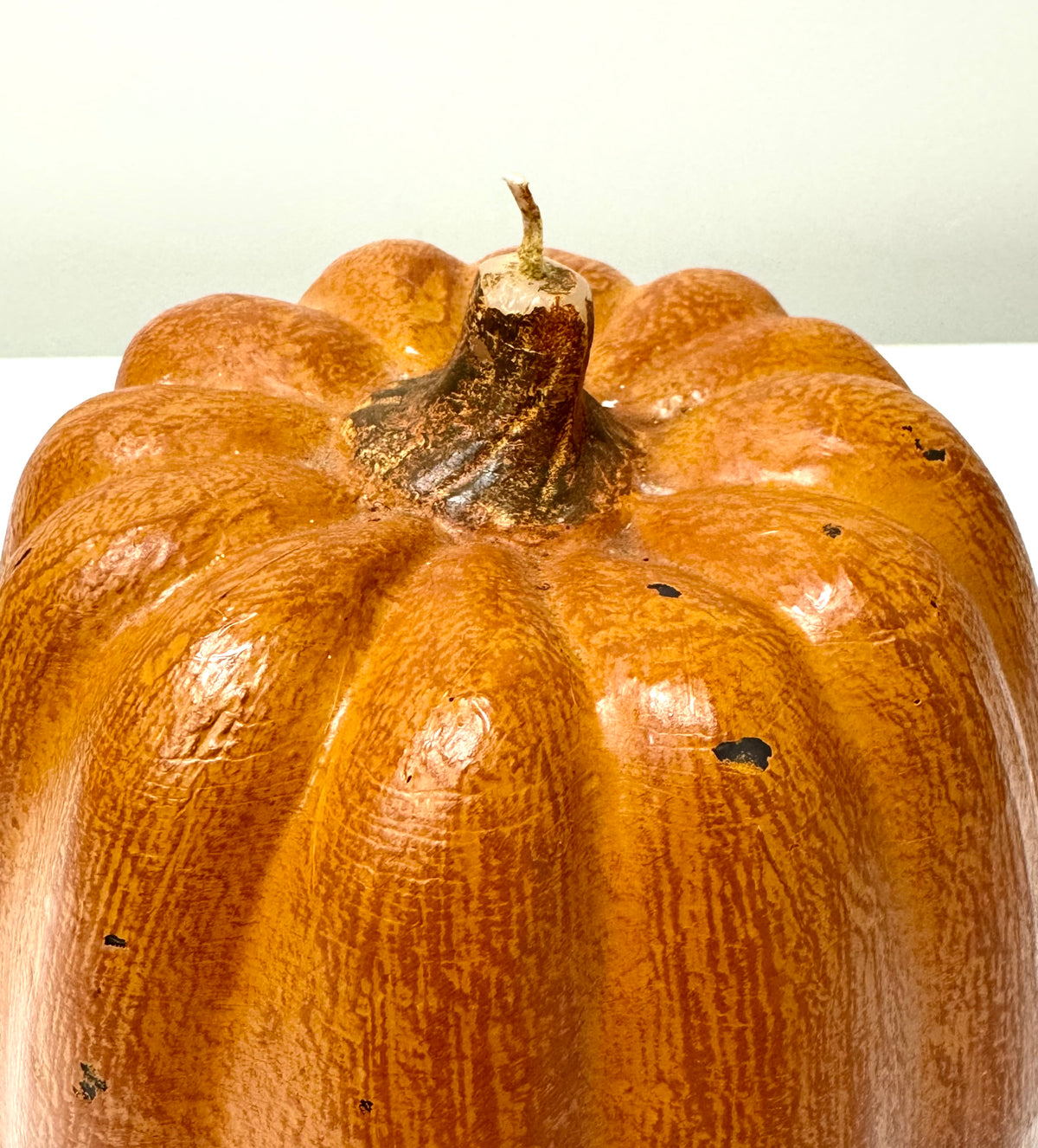 Large Pumpkin Candle