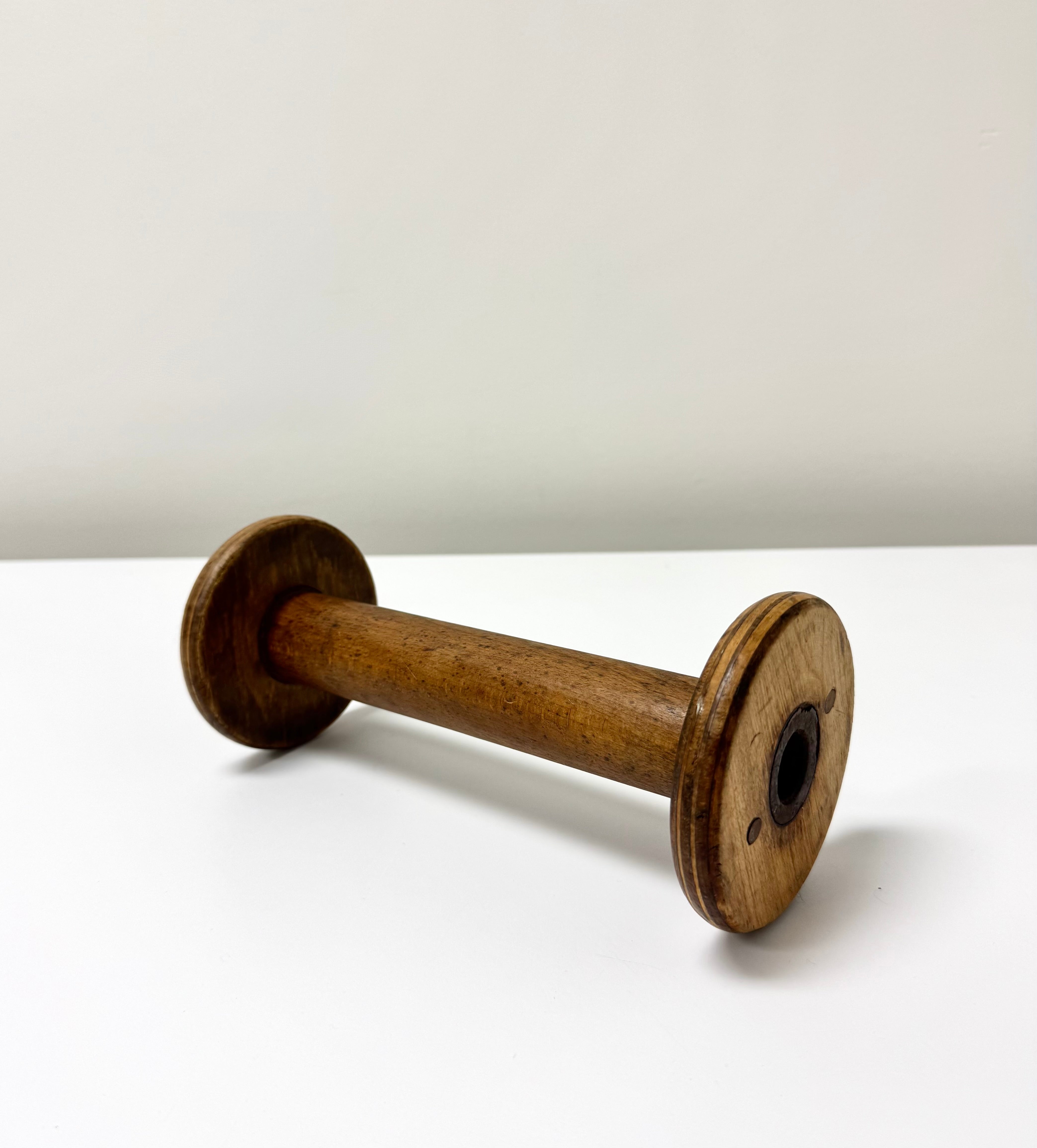 Vintage Wooden Textile Spool
