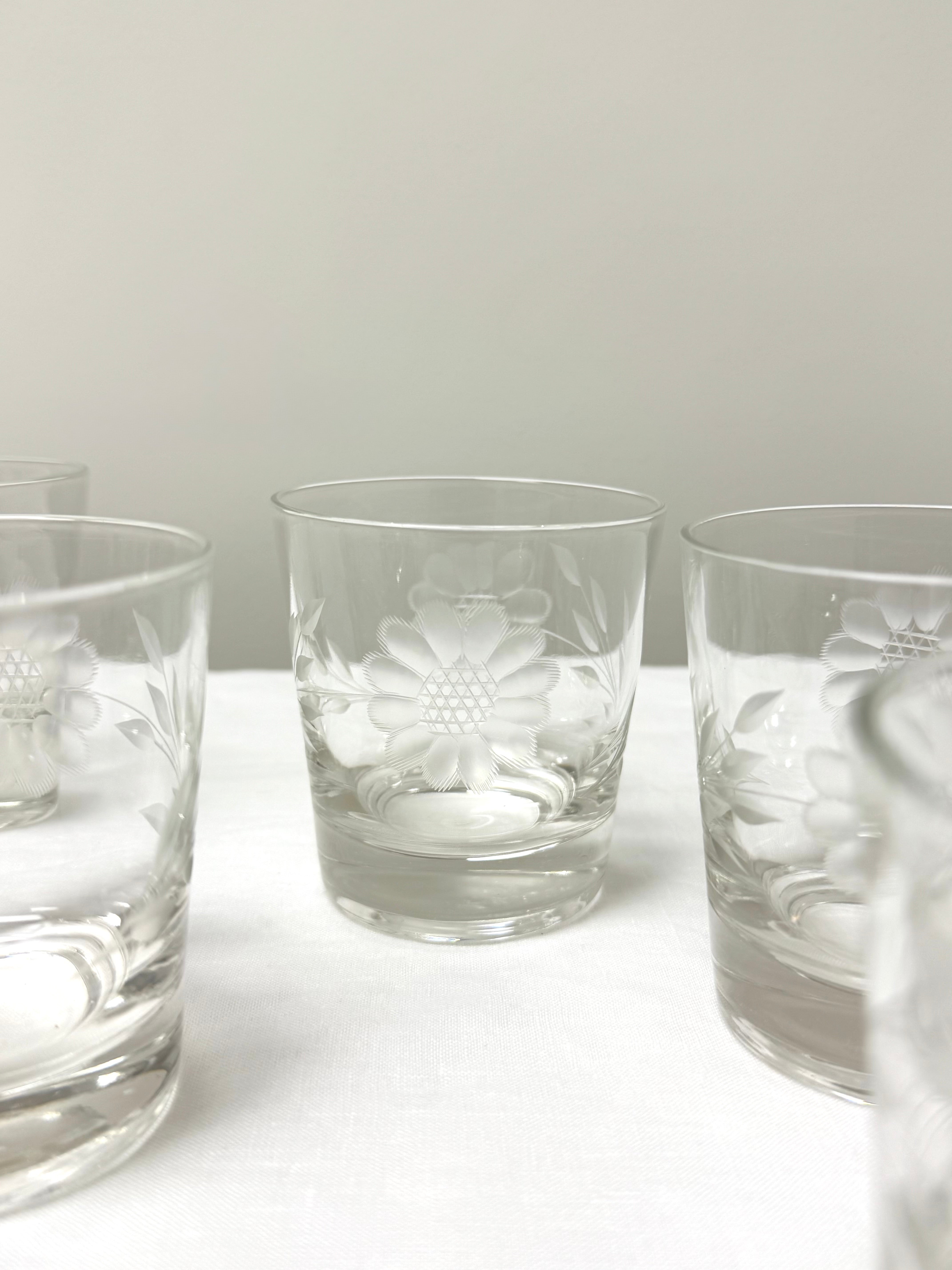 Cornflower Low Tumblers Set of 6