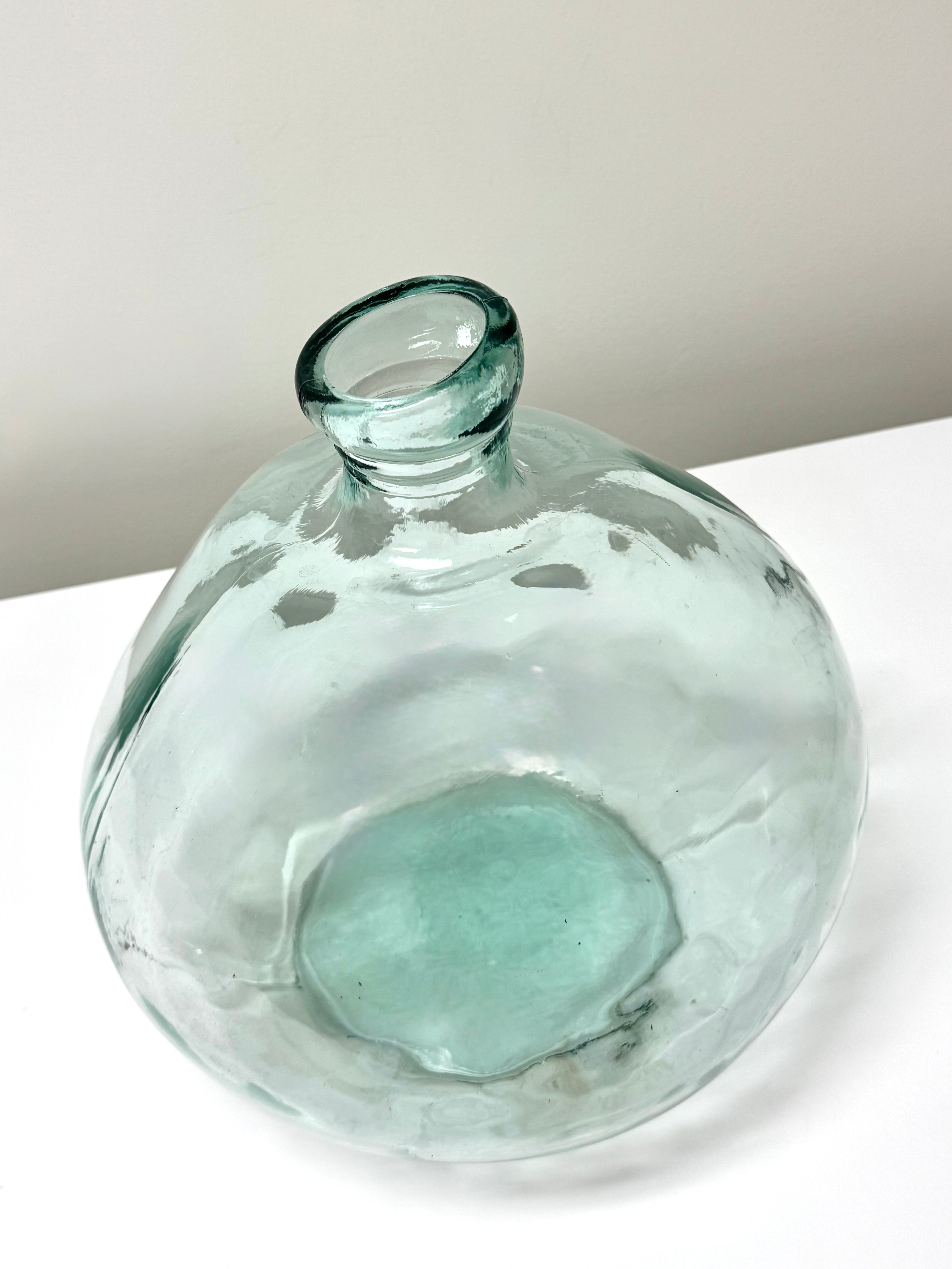 Organic Green Glass Bottle