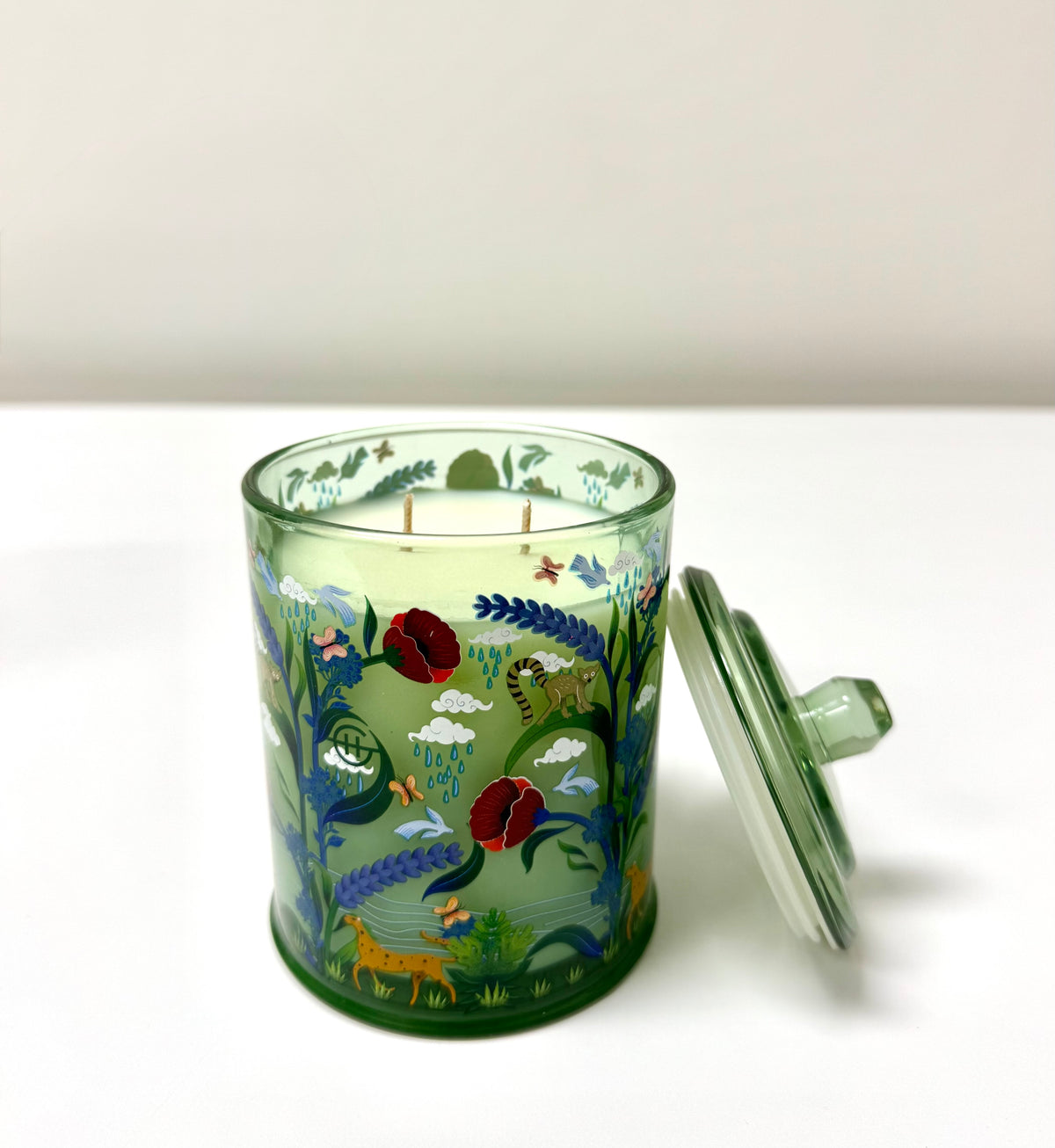 NEW GLASSHOUSE Hydrangea & Wild Poppy Candle