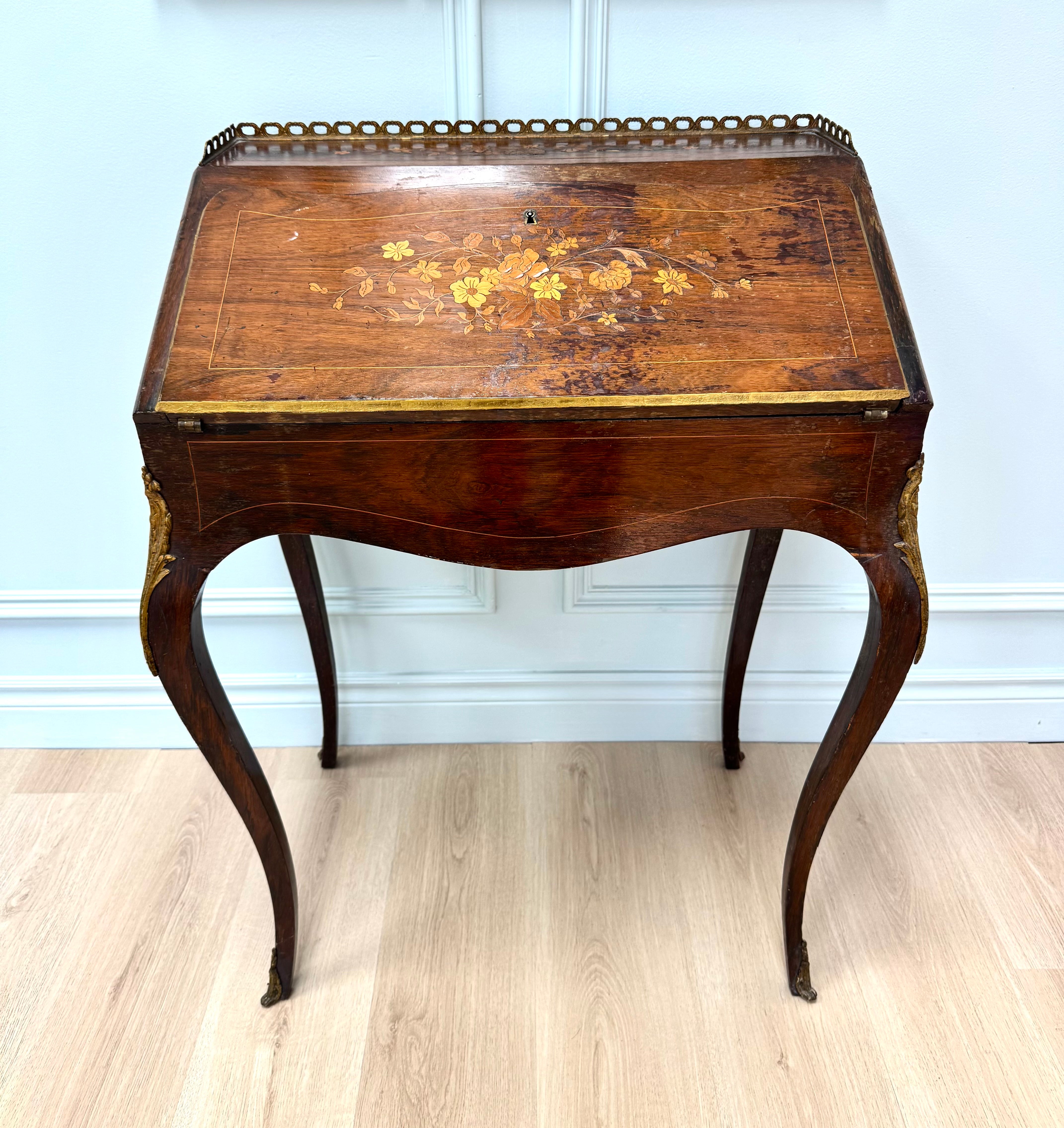 Antique French Victorian Bureau de Dame