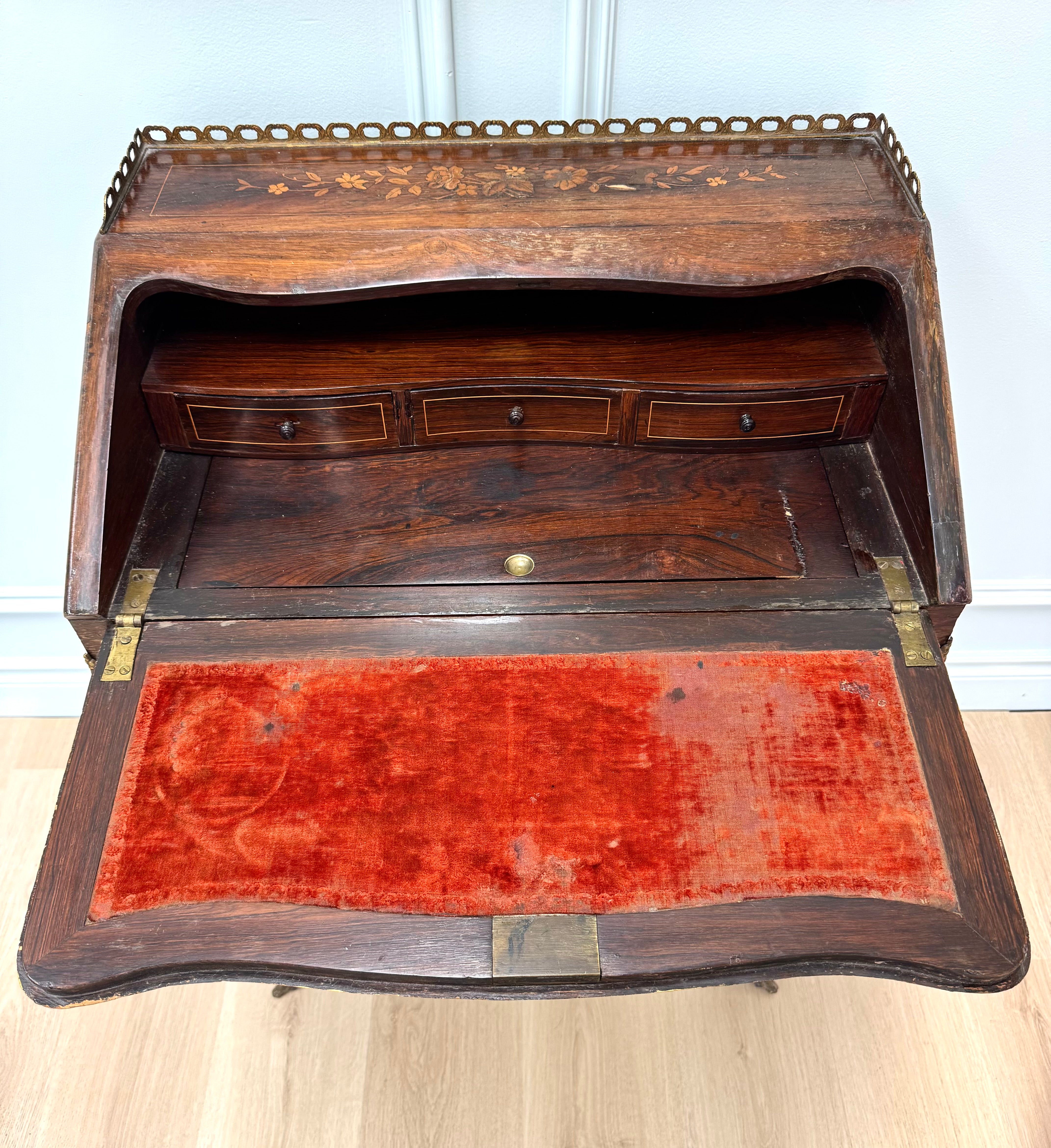 Antique French Victorian Bureau de Dame