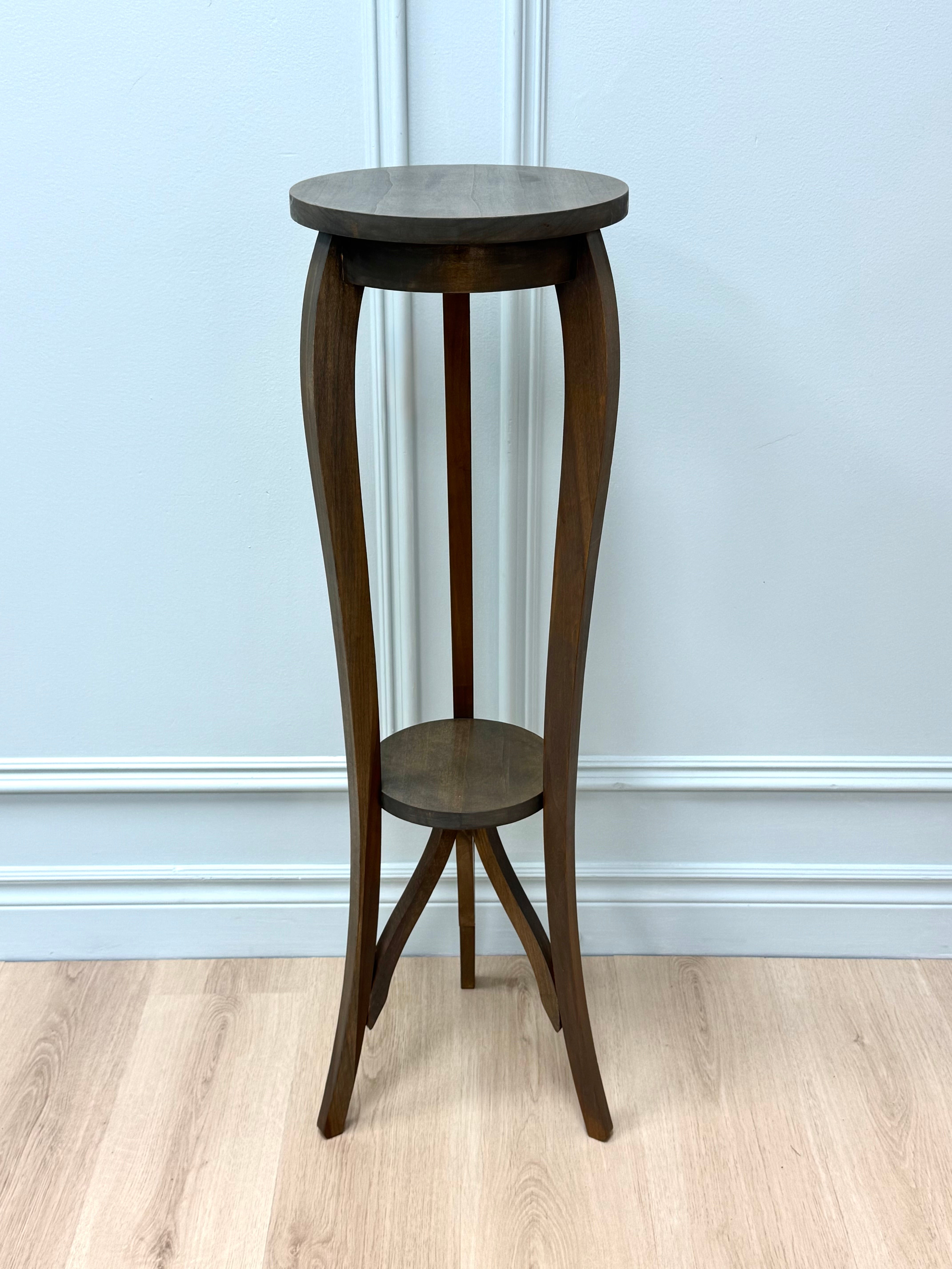 Rustic Taupe Plant Stand