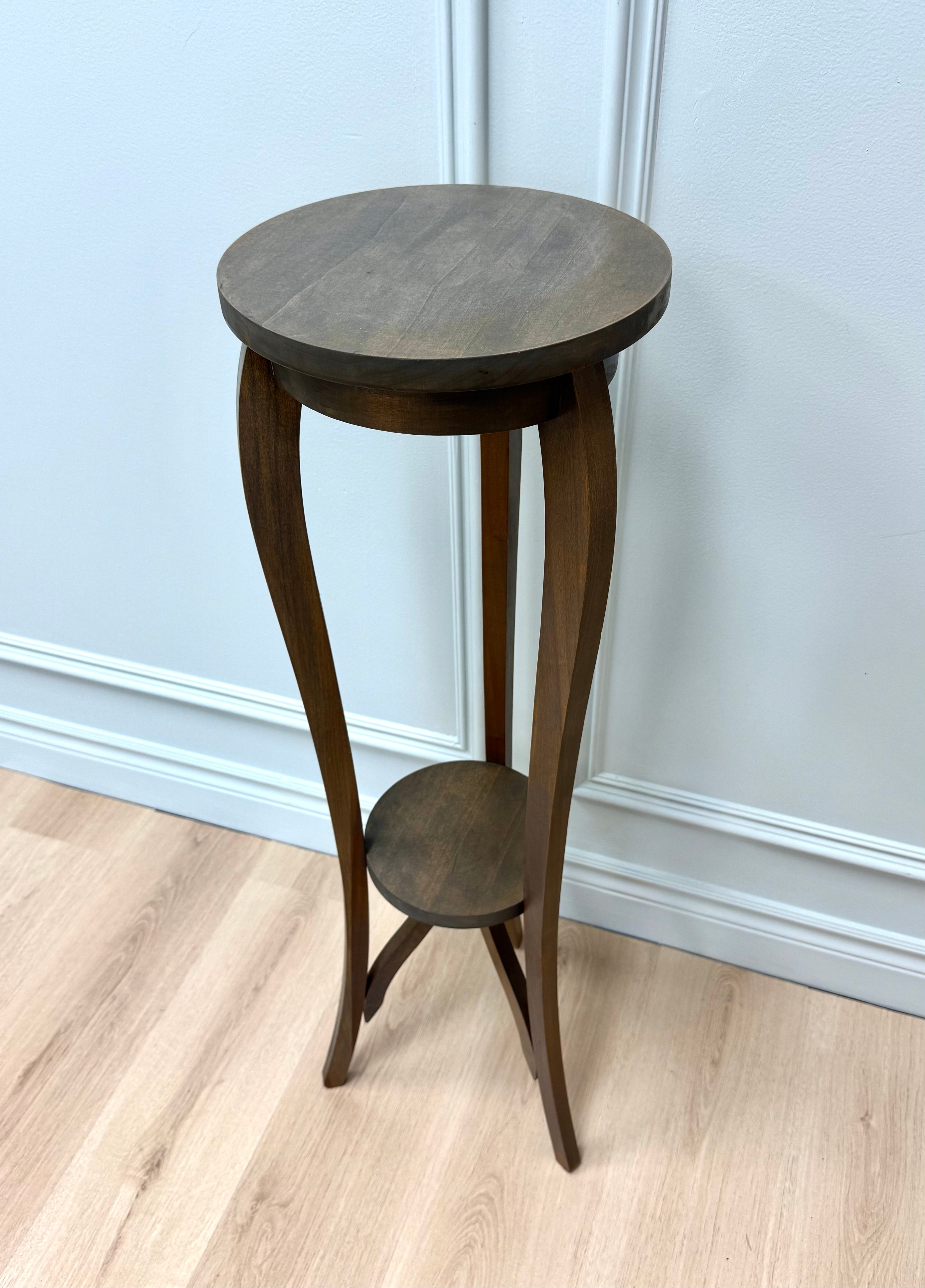 Rustic Taupe Plant Stand