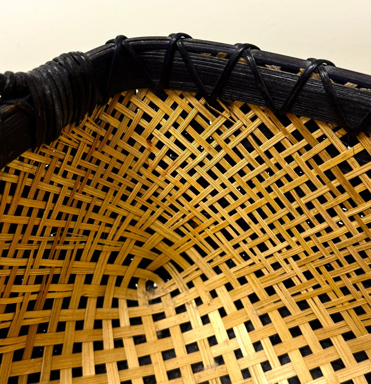 Black Weave Basket