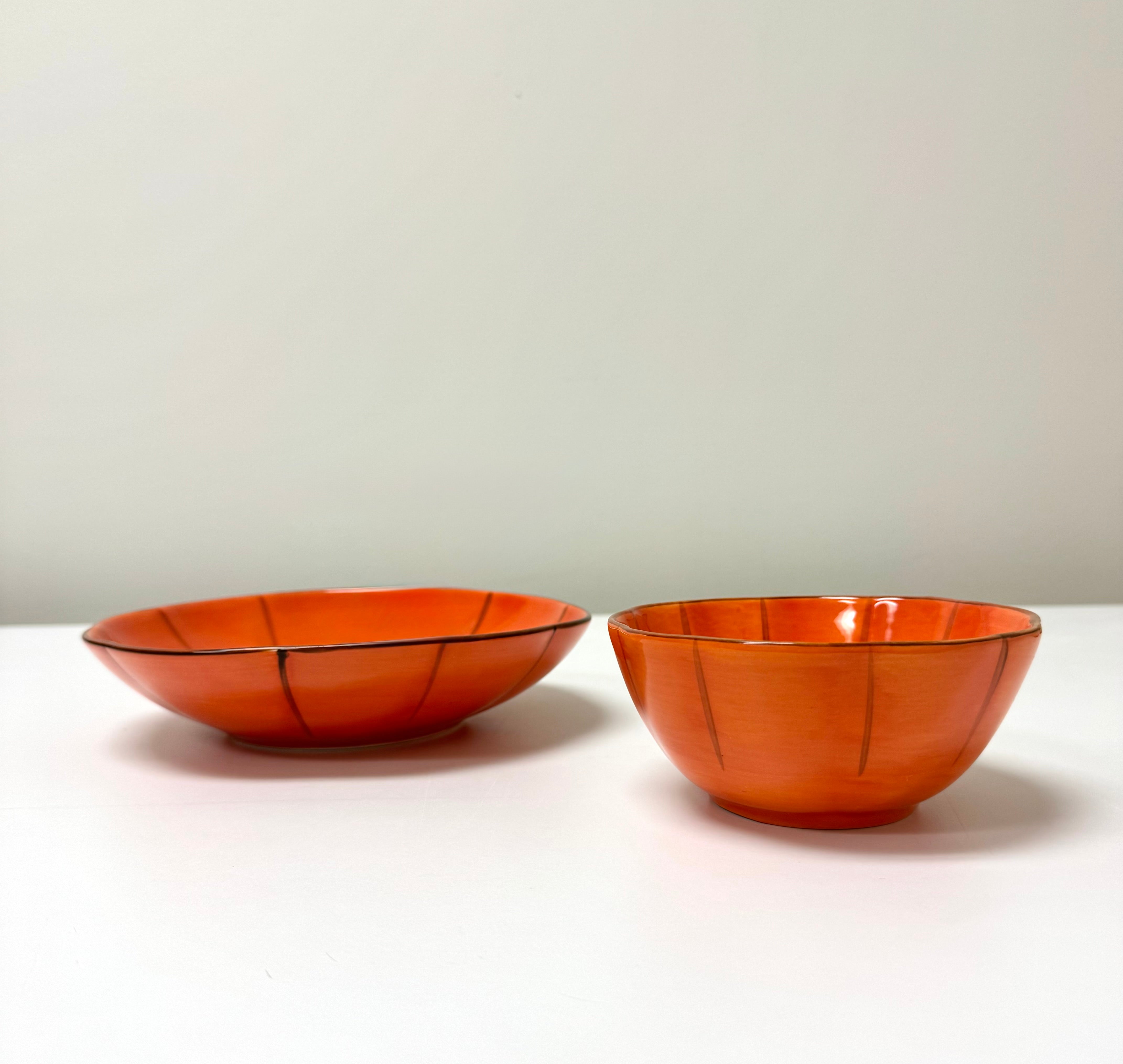 Lion Ceramic Bowls Set