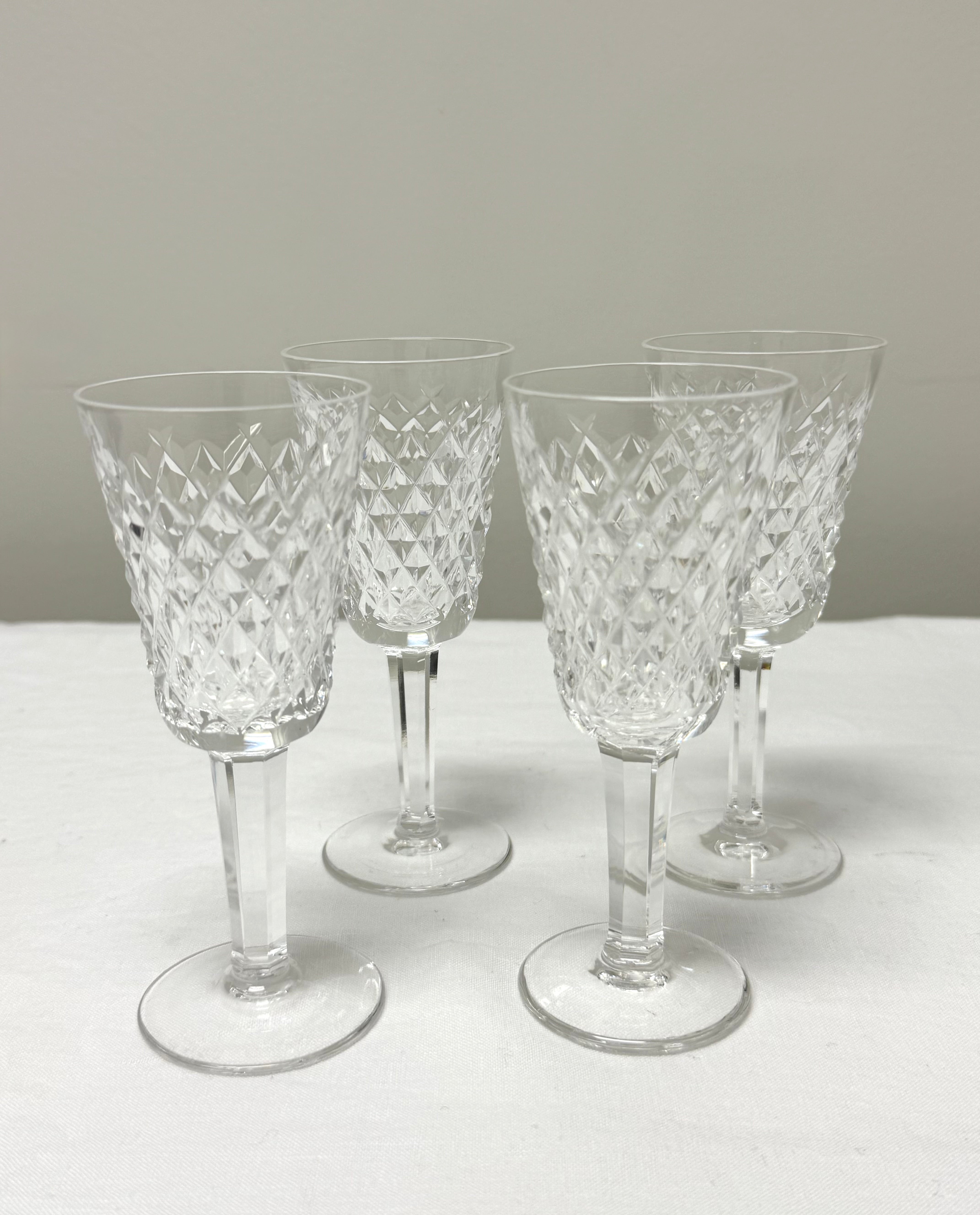 WATERFORD 'Alana' Sherry Glasses Set of 4