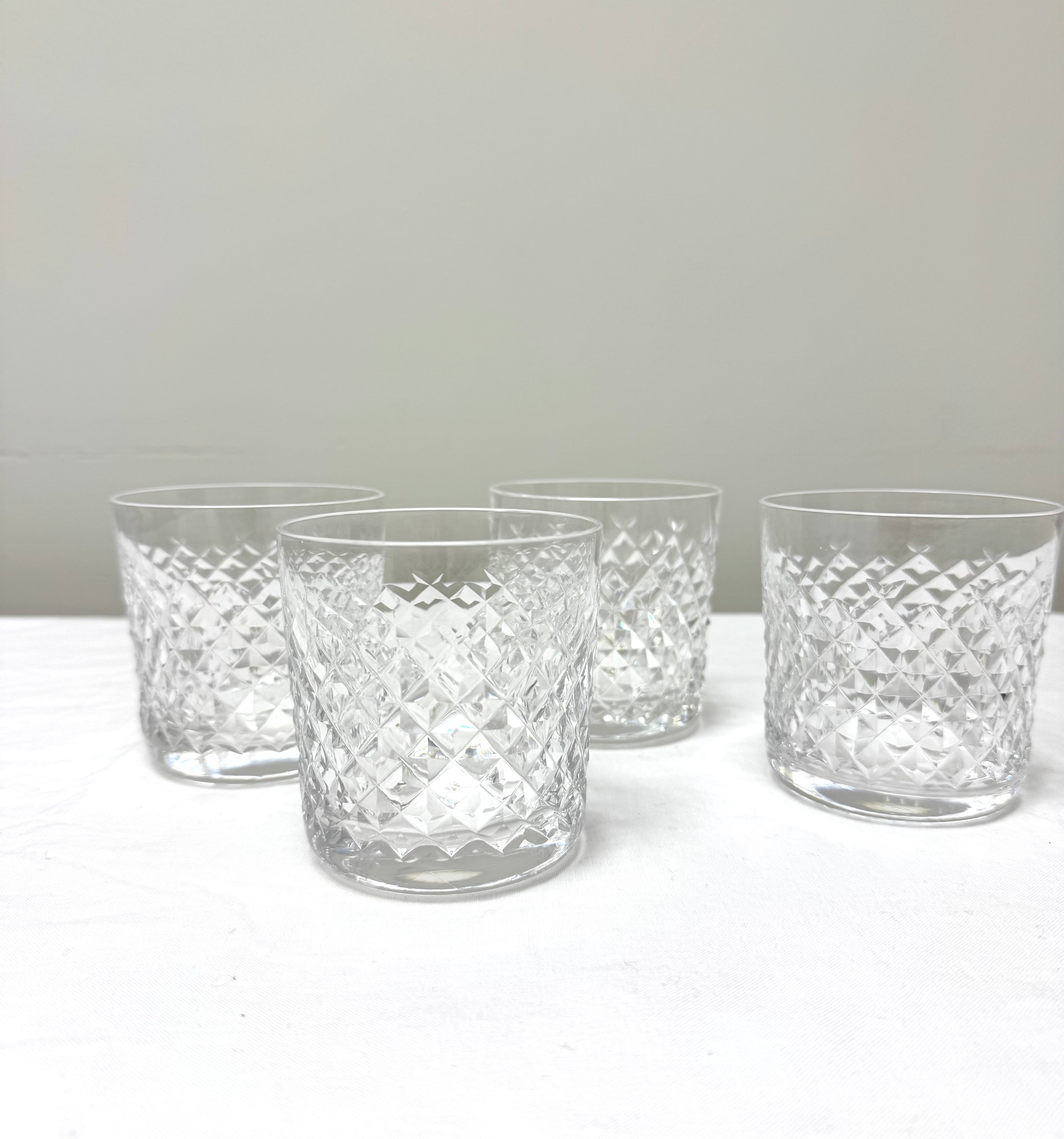 WATERFORD 'Alana' Old Fashioned Glasses Set of 4