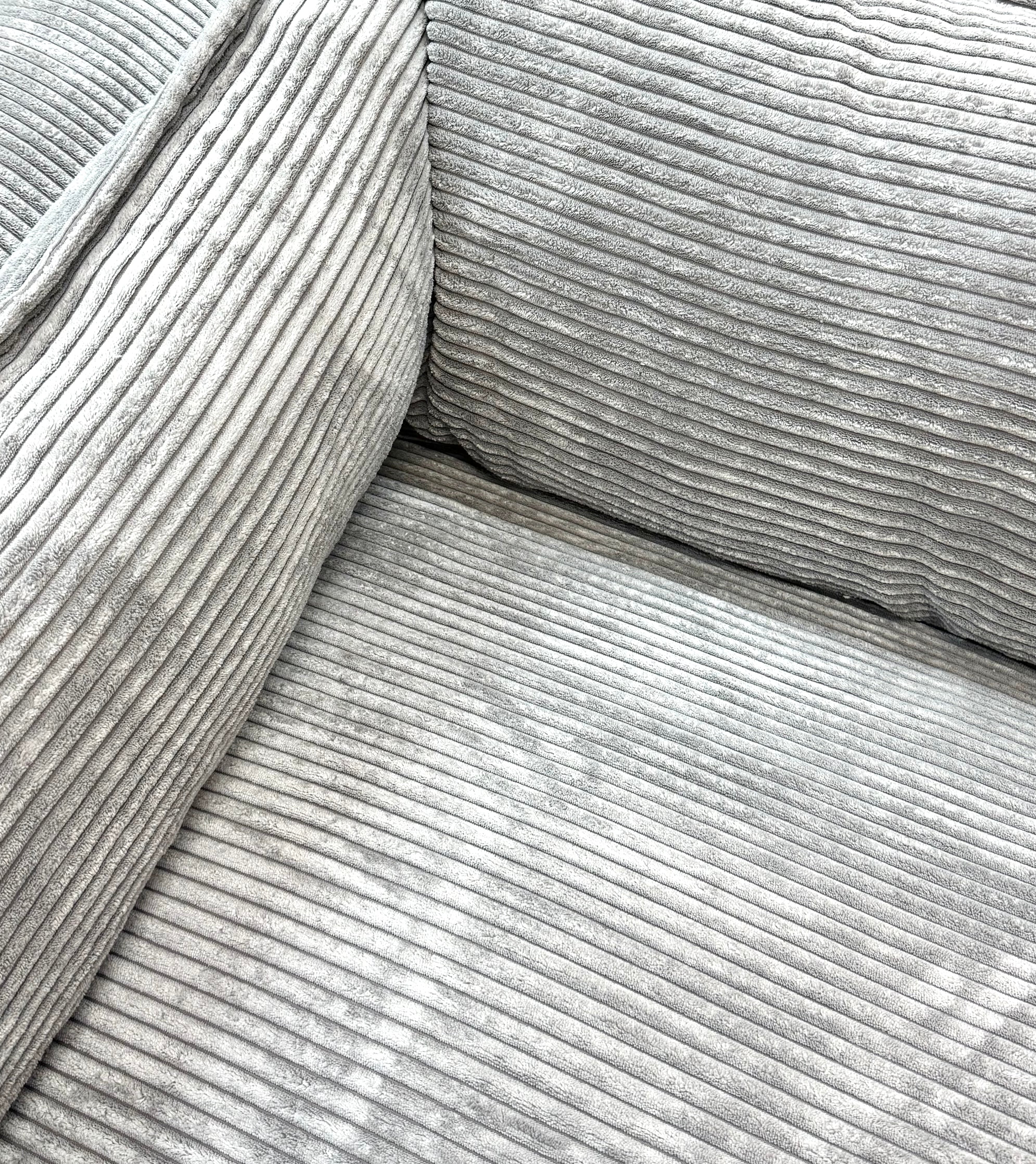 NEW Silver Gray 96" Cloud Sofa