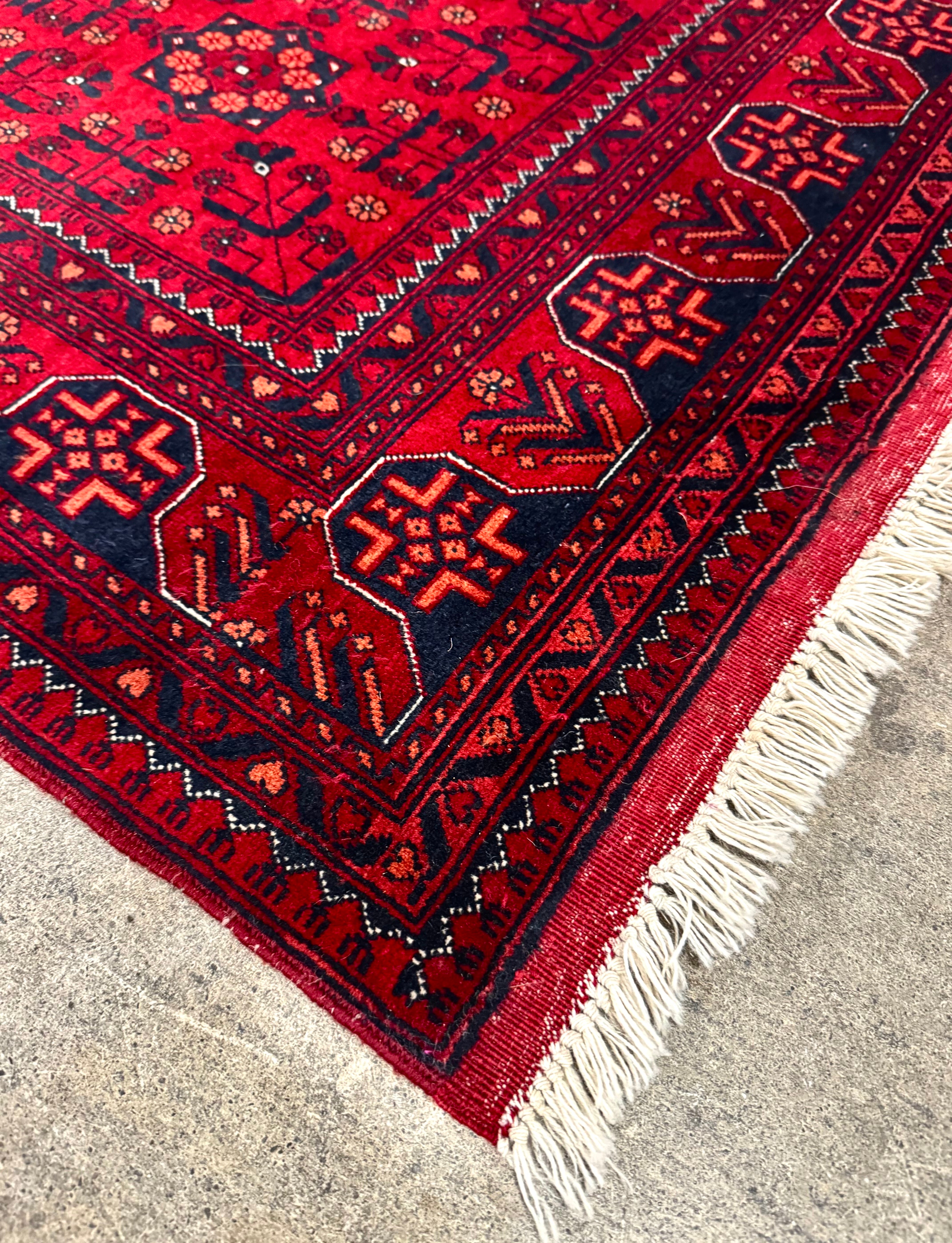 Khal Mohammadi Deep Red 40" x 60" Rug
