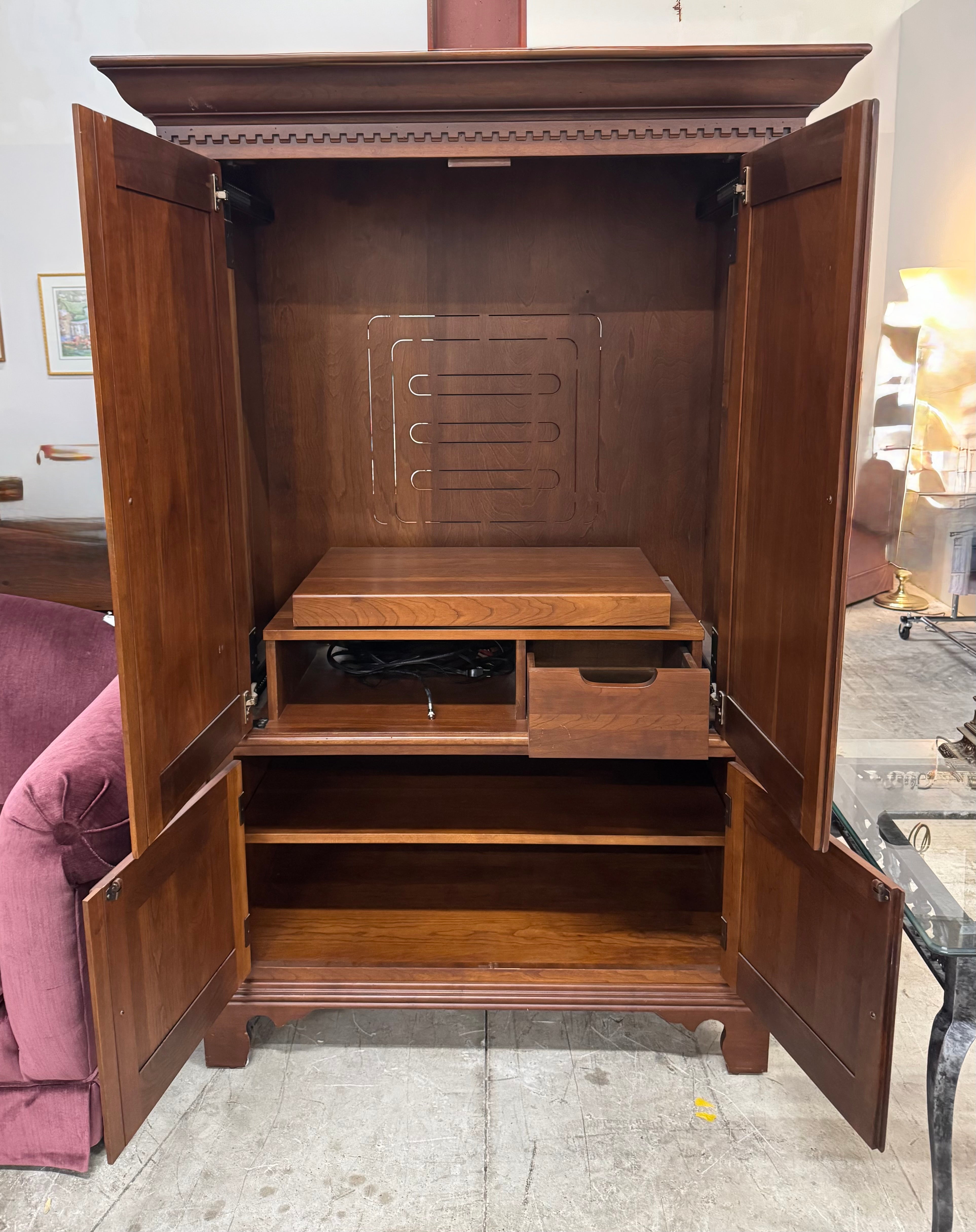 Colonial TV Armoire