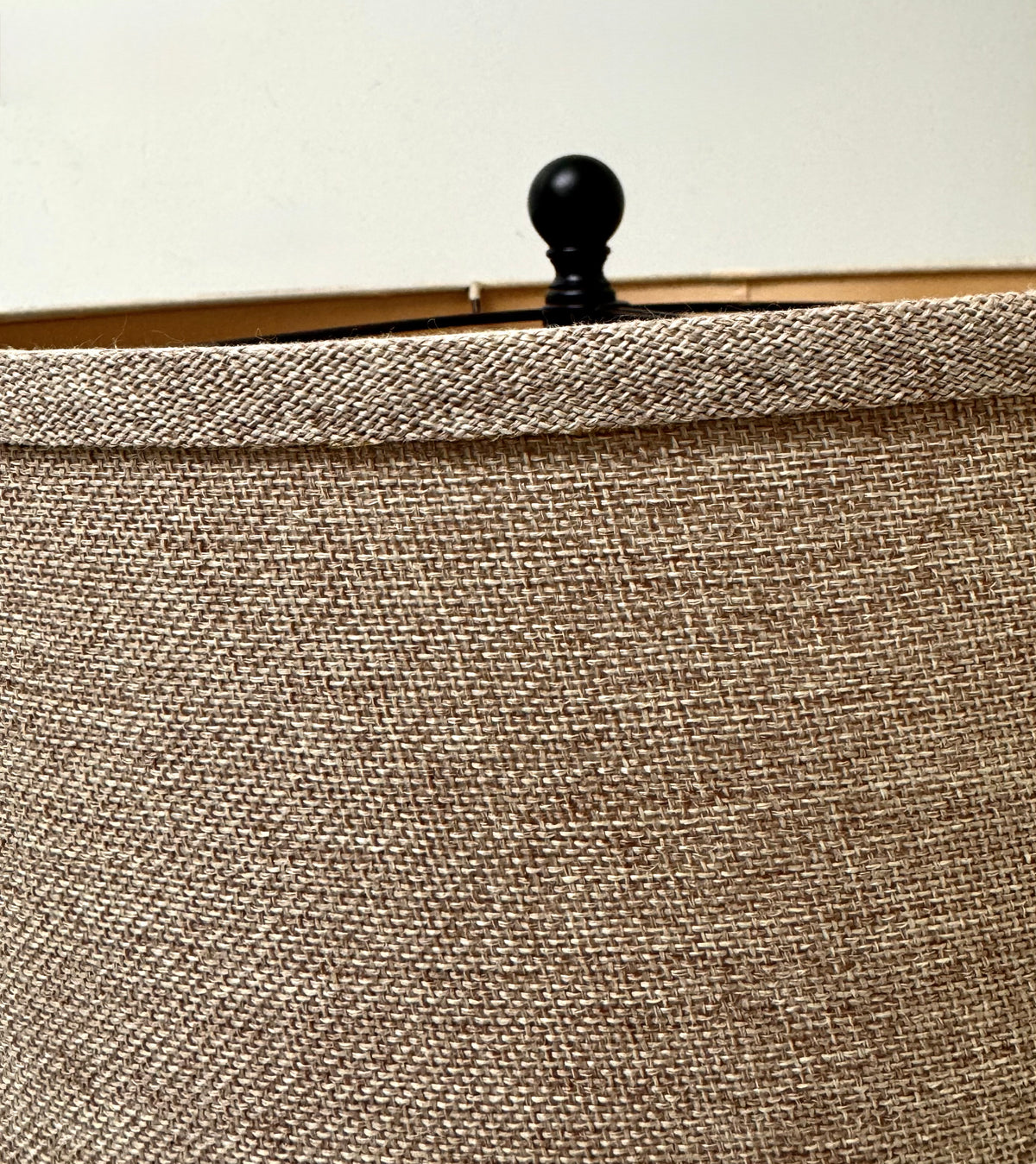 Cream Crackle Gourd Lamp