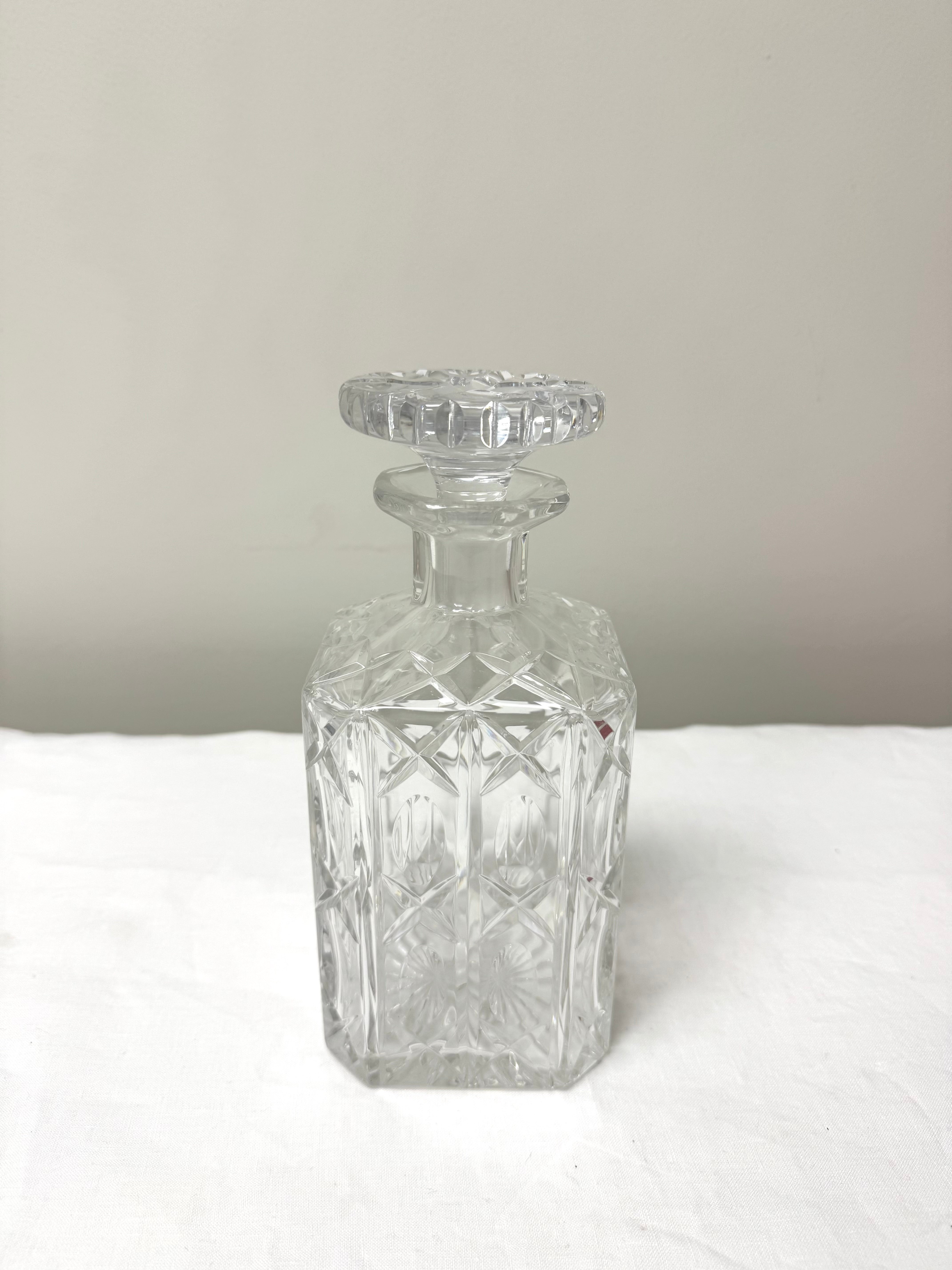 Cut Glass Decanter