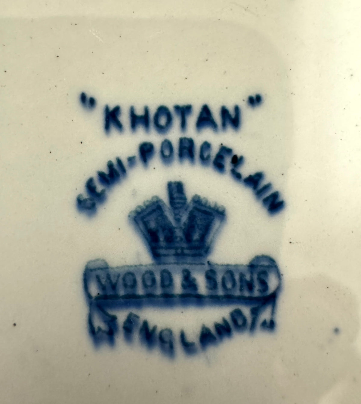 Vintage WOOD & SONS 'Khoton' Small Platter