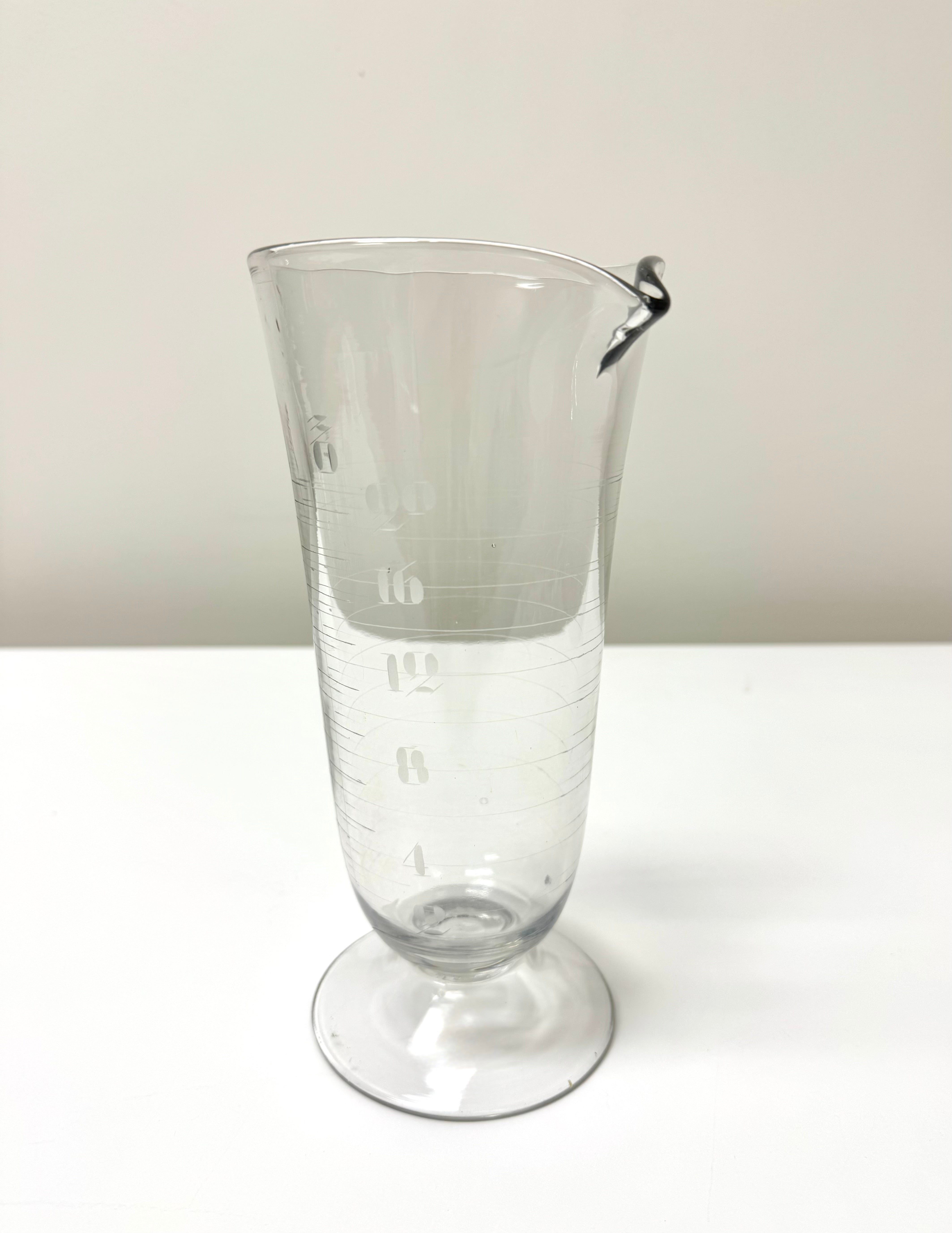 Vintage Footed Apothecary Beaker