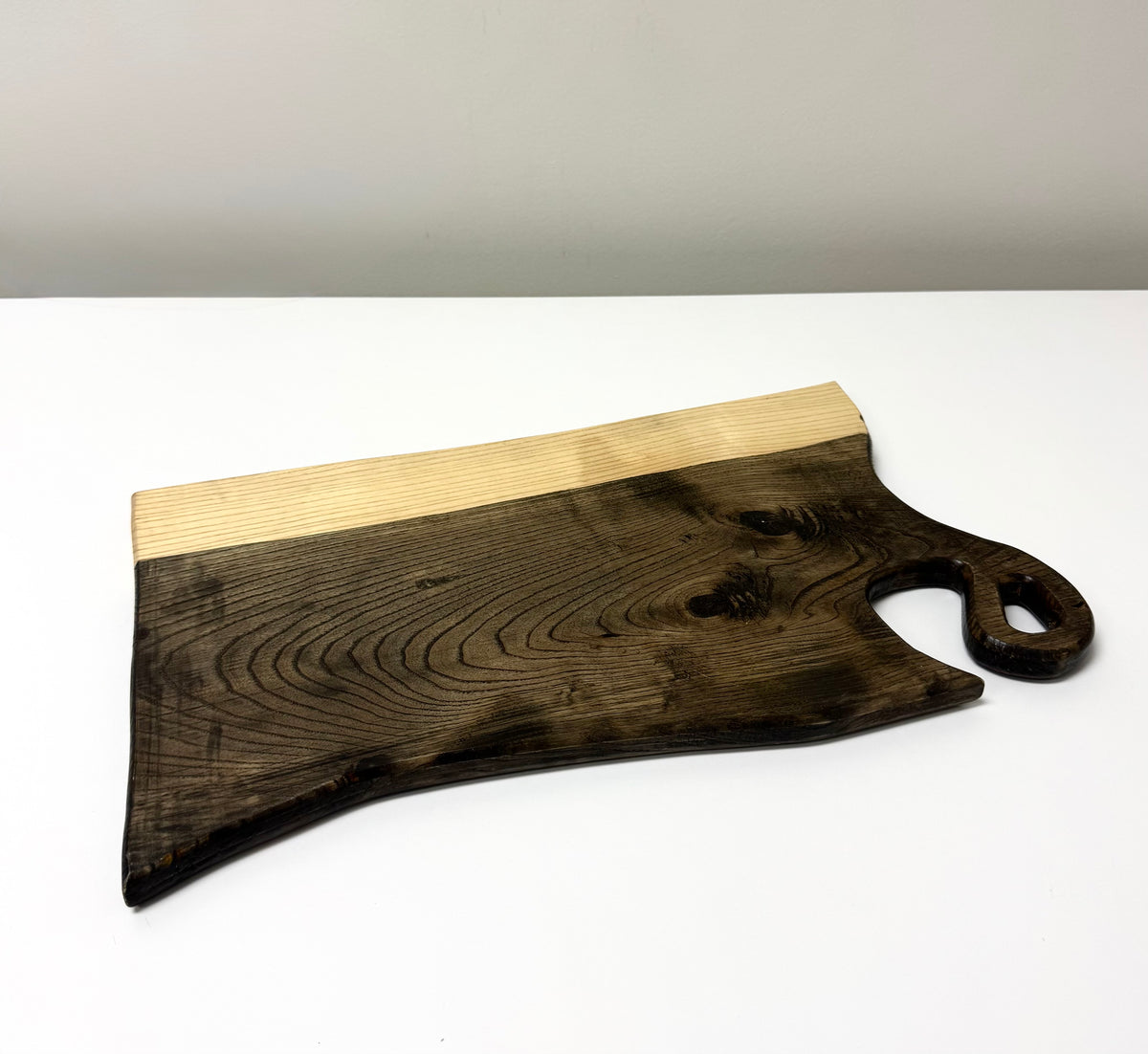 Two-tone Wood Serving Board