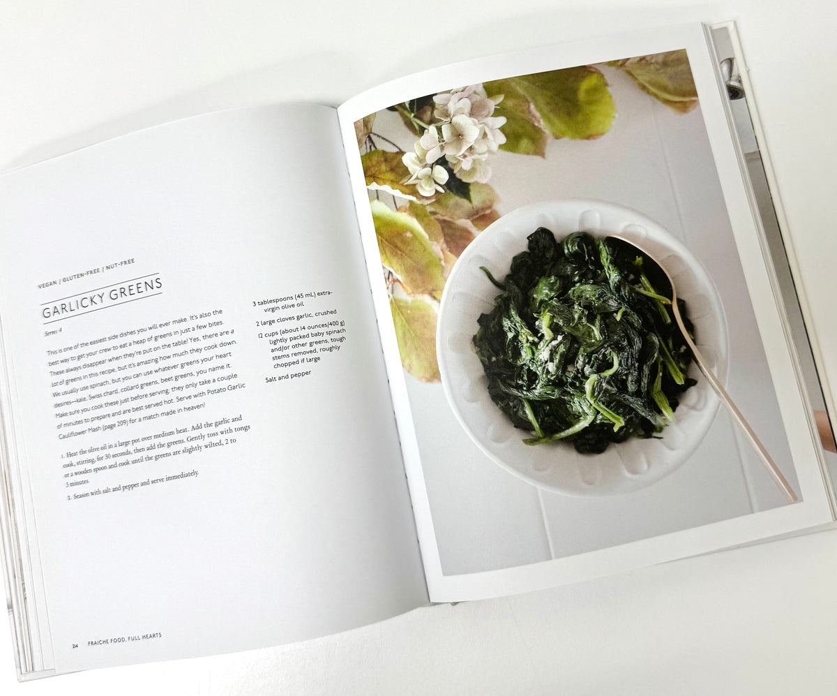 'Fraiche Food Full Hearts' Hardcover