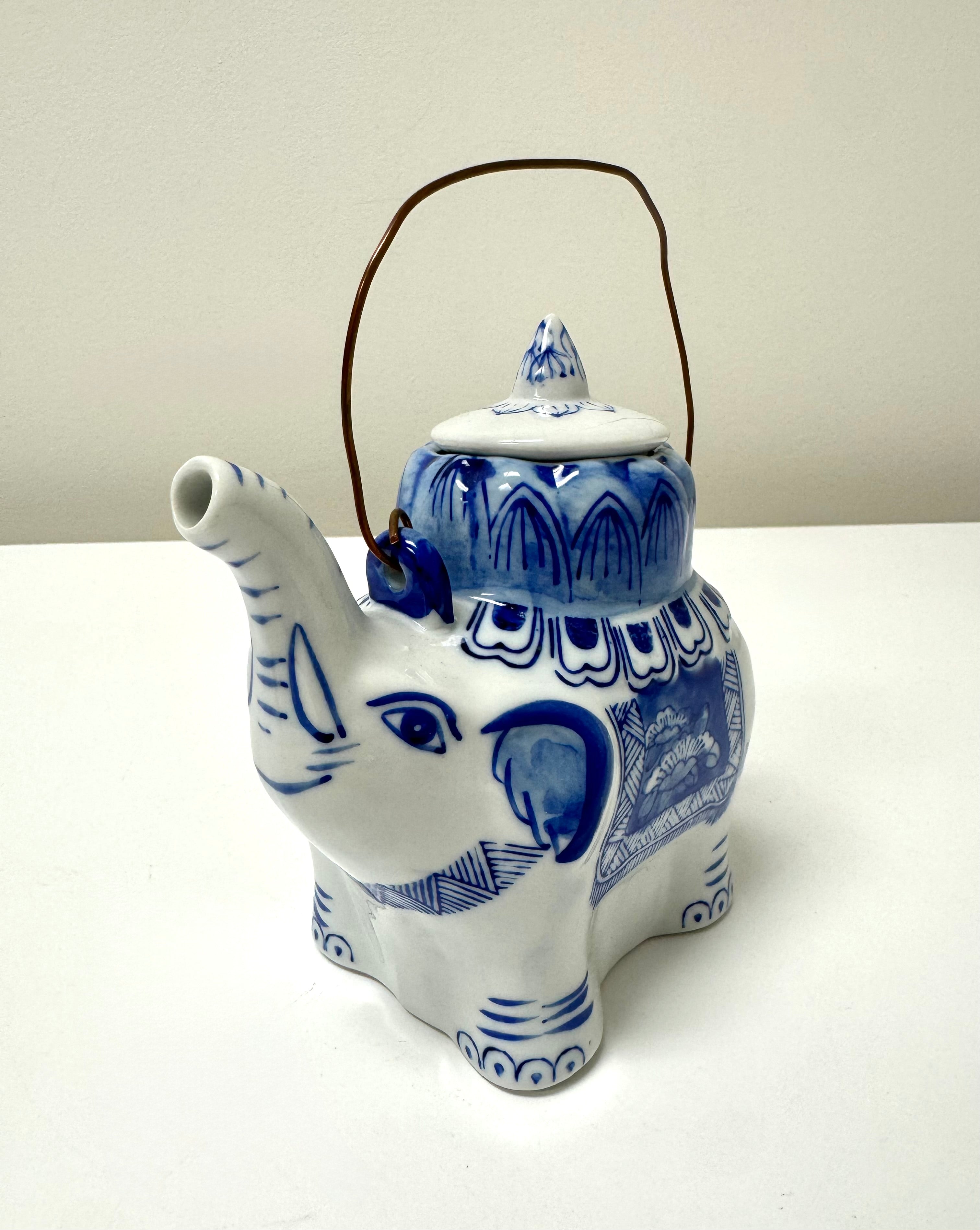 Vintage Chinese Elephant Teapot