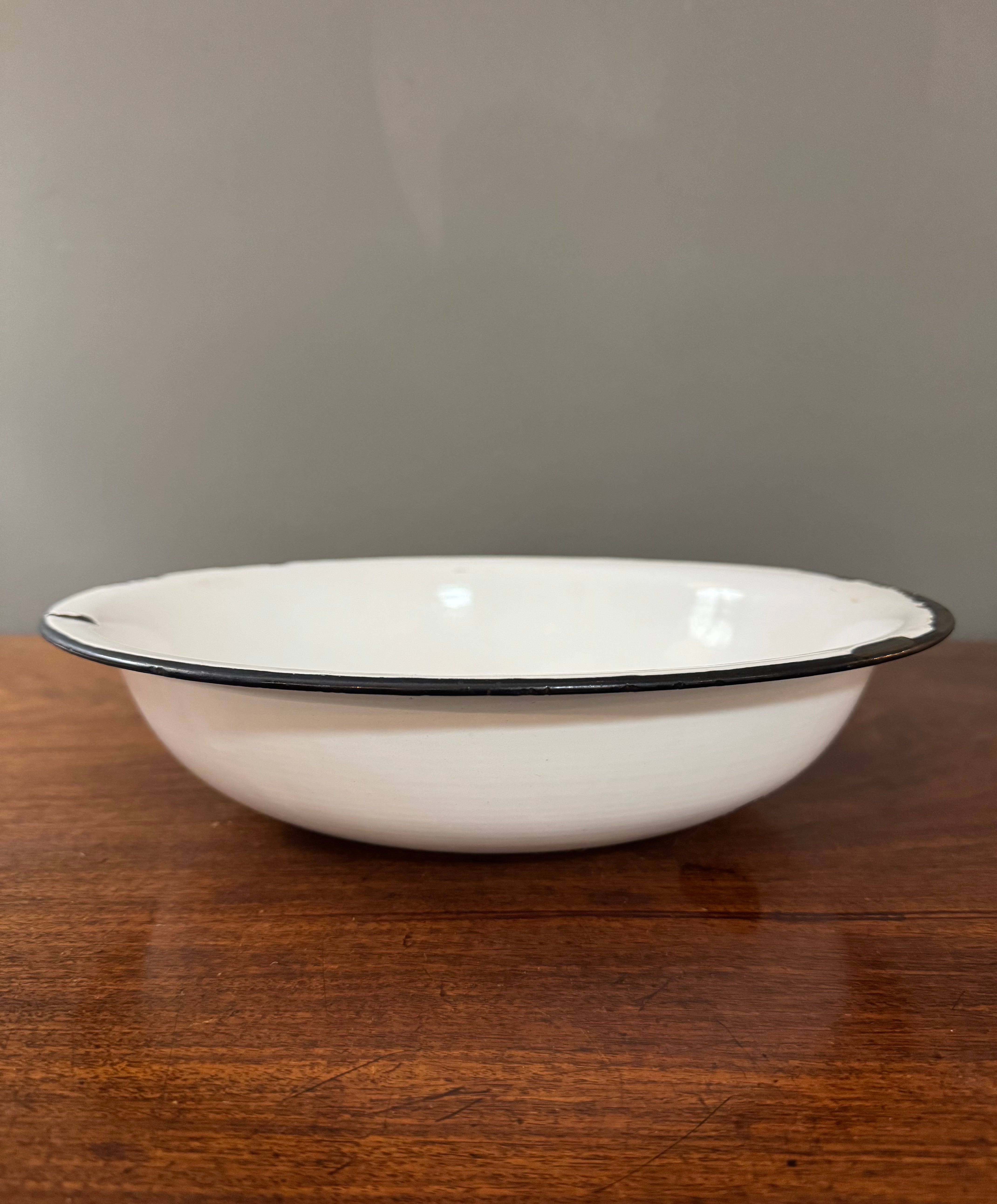 Vintage Enamelware Dish Pan