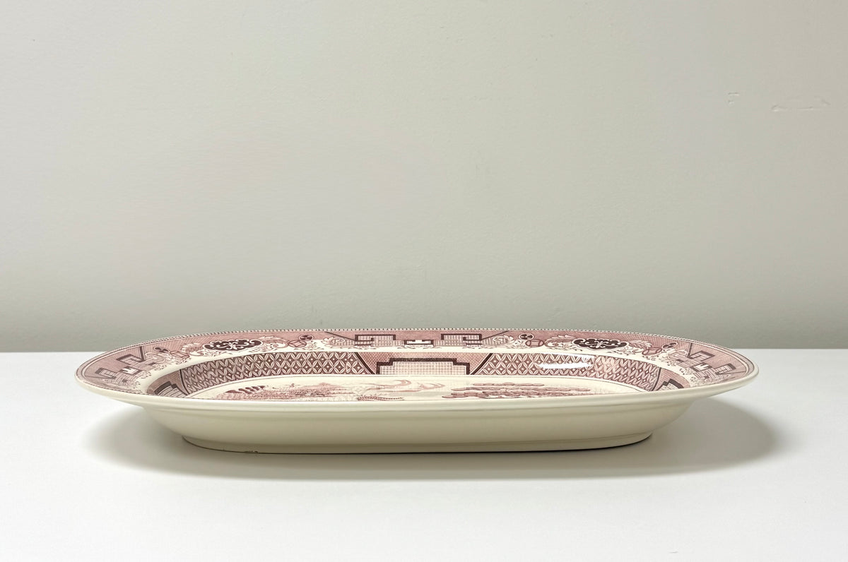 Vintage 'Red Willow' 18-1/2" Platter