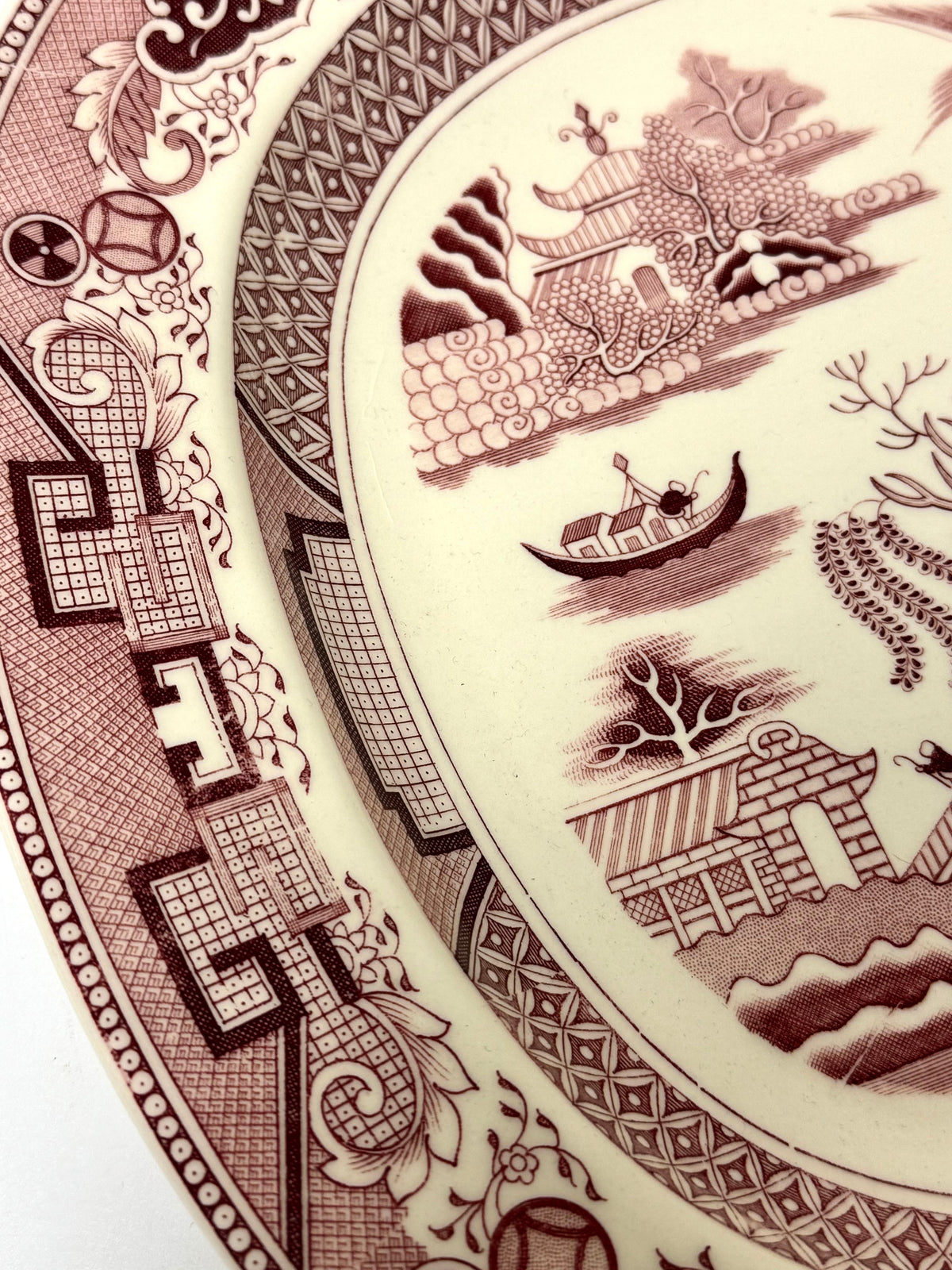 Vintage 'Red Willow' 18-1/2" Platter