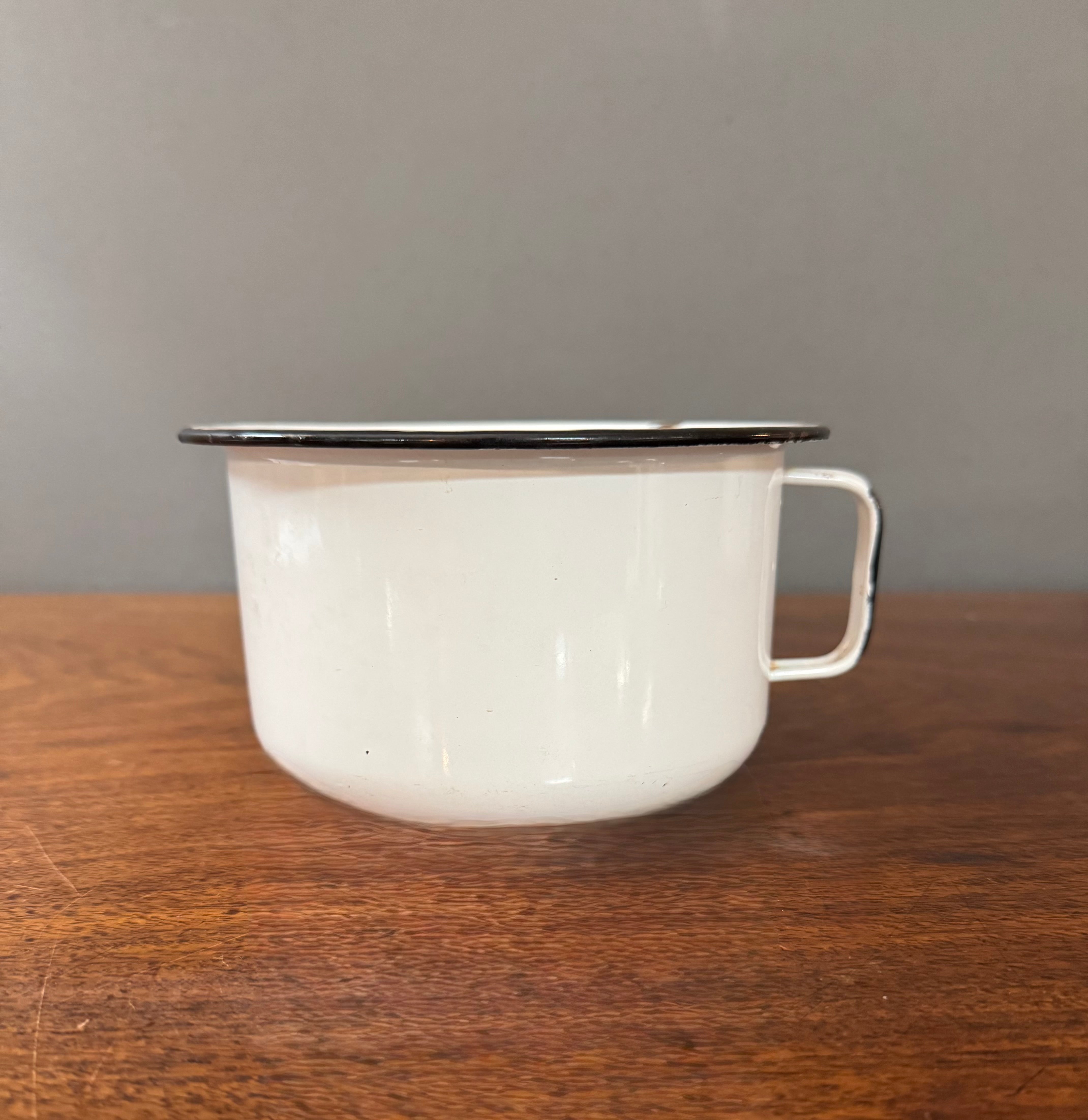 Vintage Enamelware 7" Chamber Pot