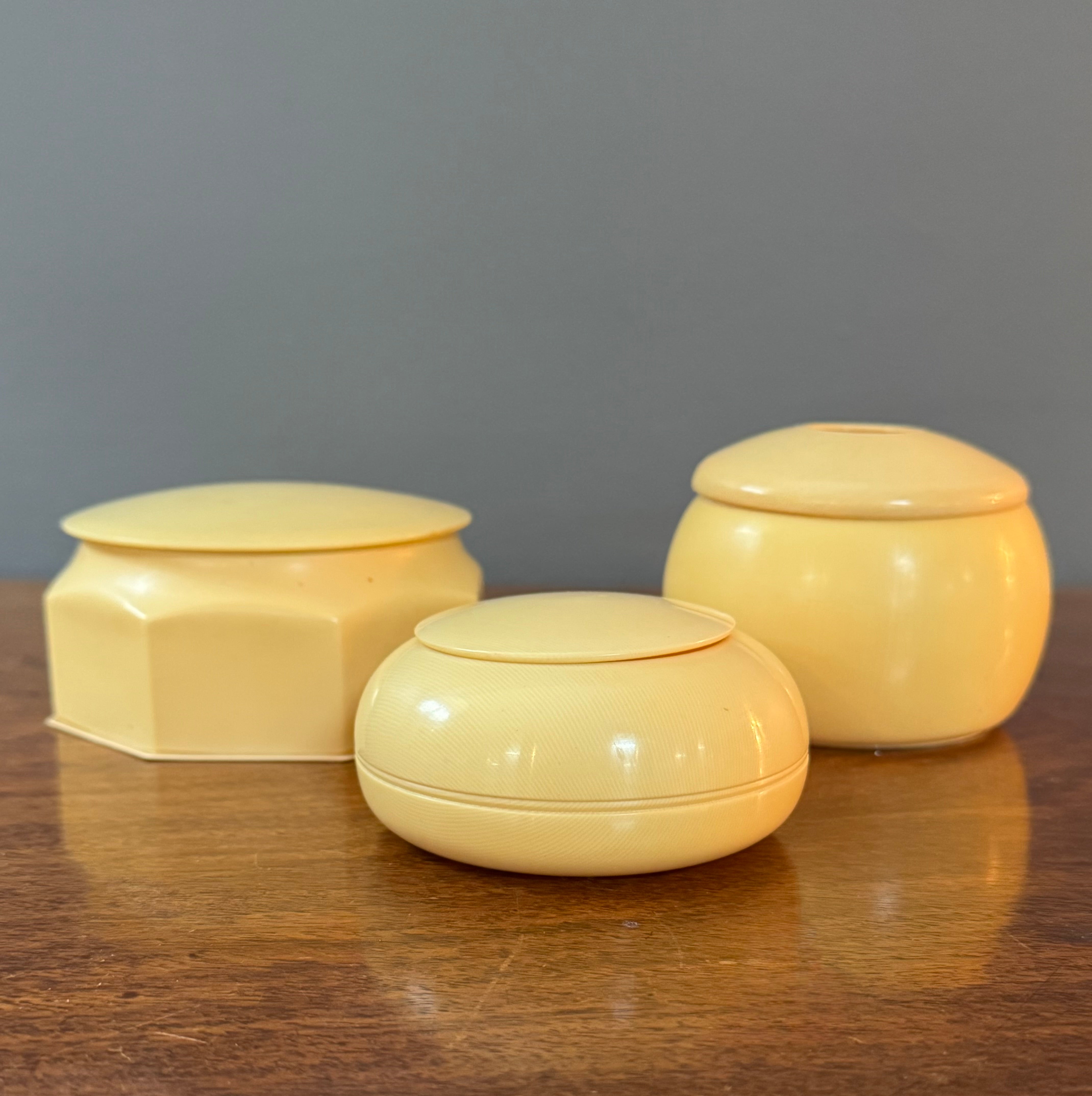 Antique French Ivory Vanity Set