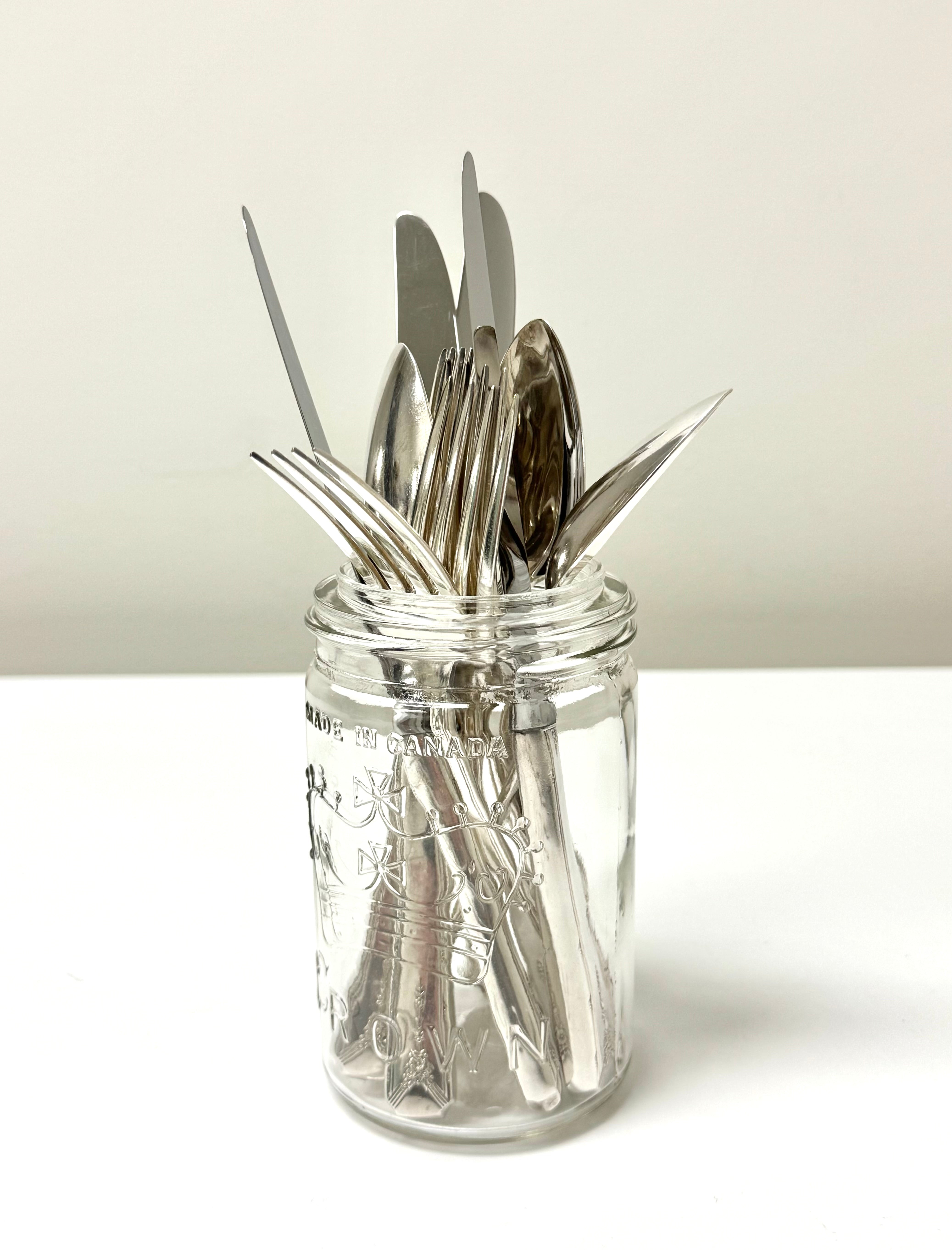Vintage Silverplate Flatware Set of 12