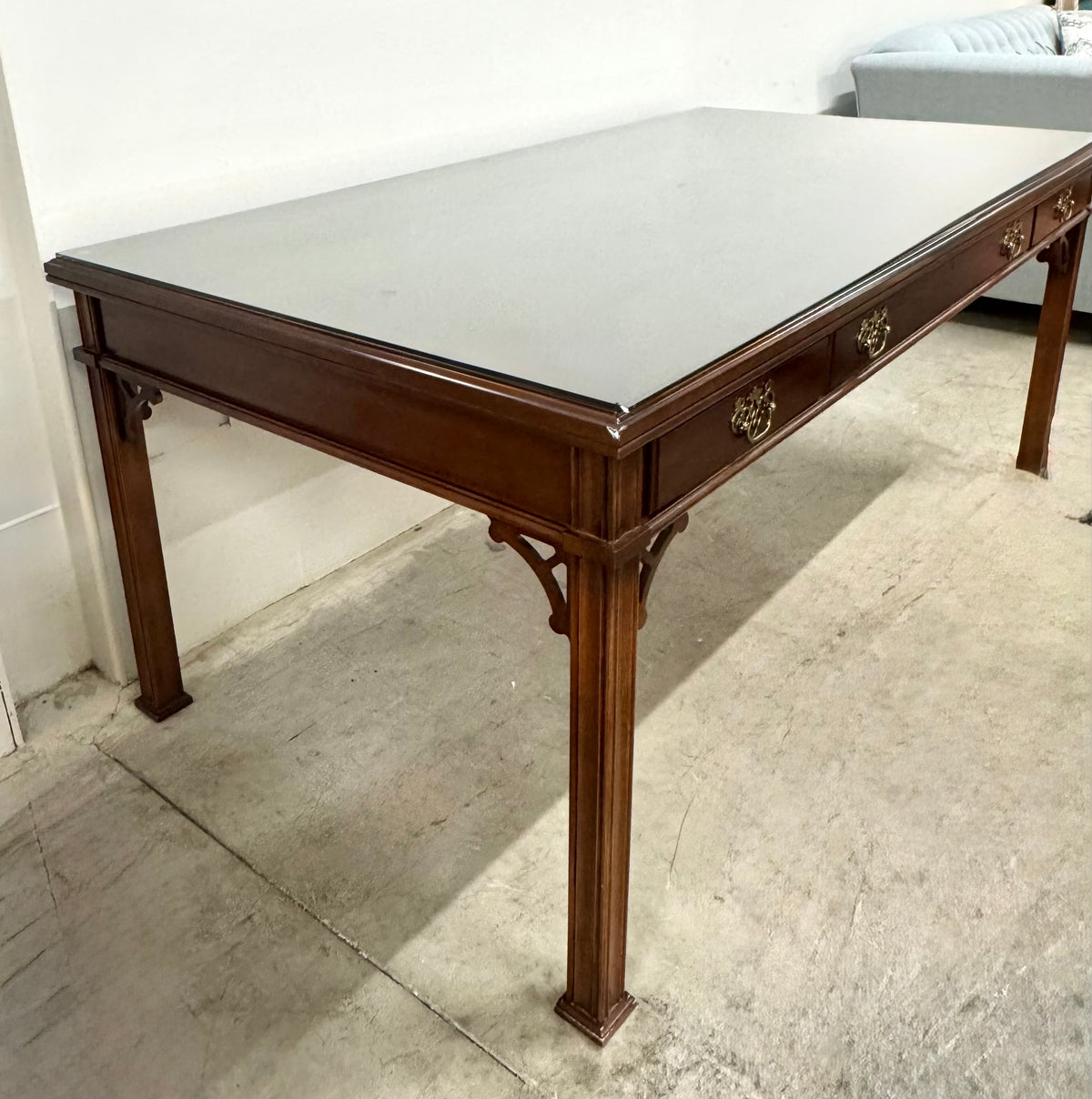 Chippendale-style Library Desk
