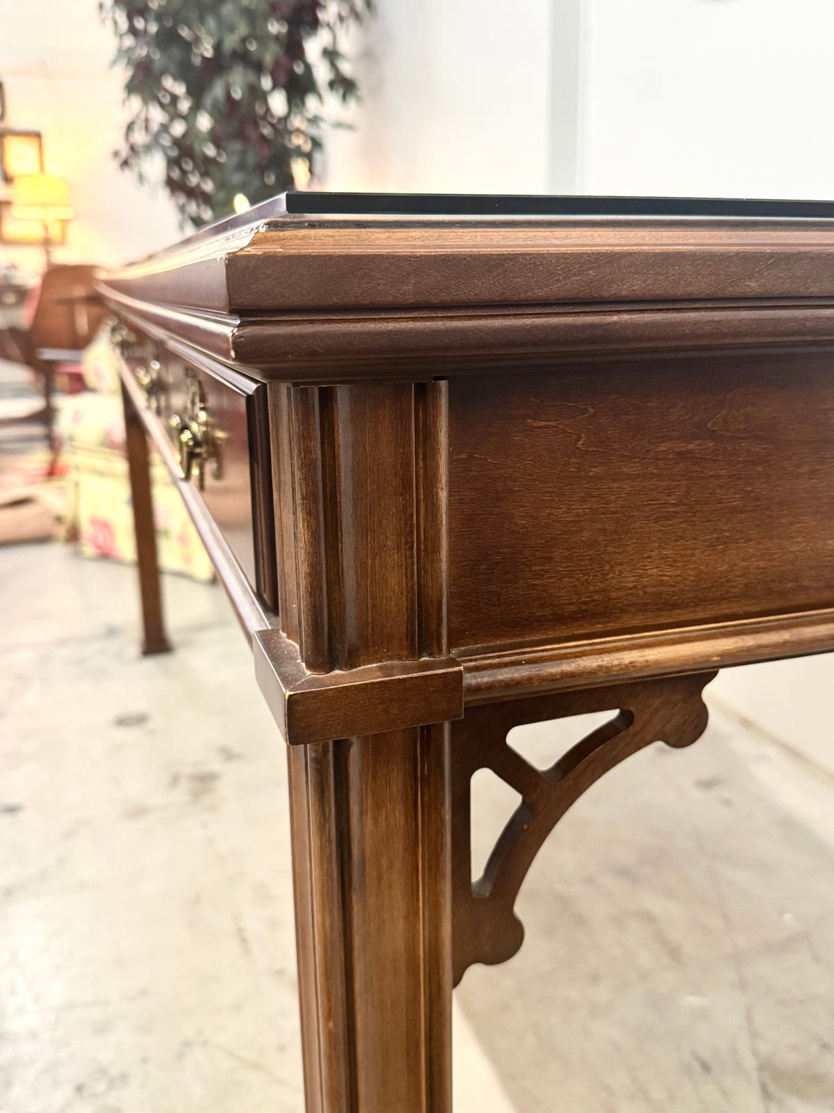 Chippendale-style Library Desk