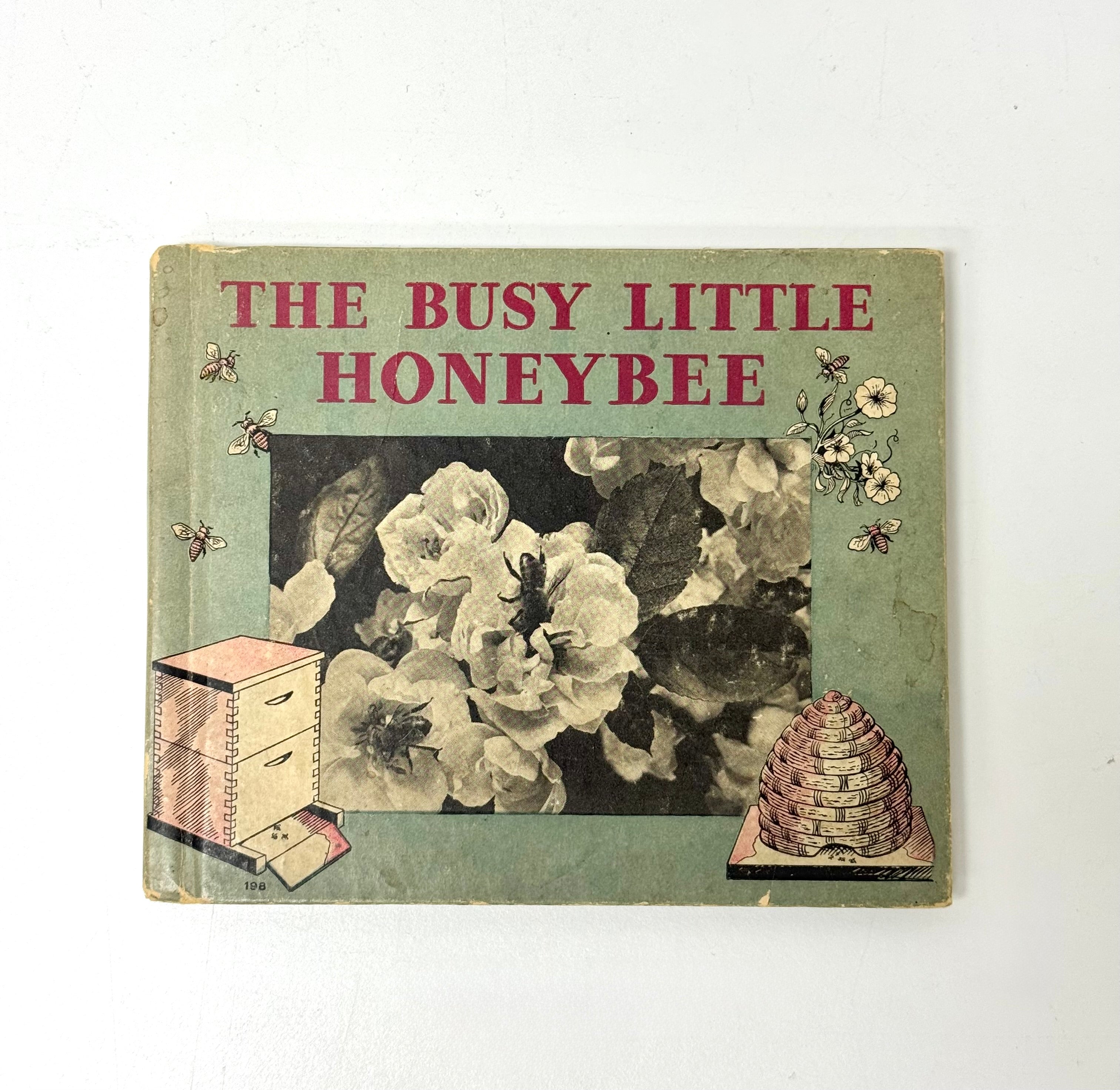Vintage 1936 'The Busy Little Honeybee' Hardcover