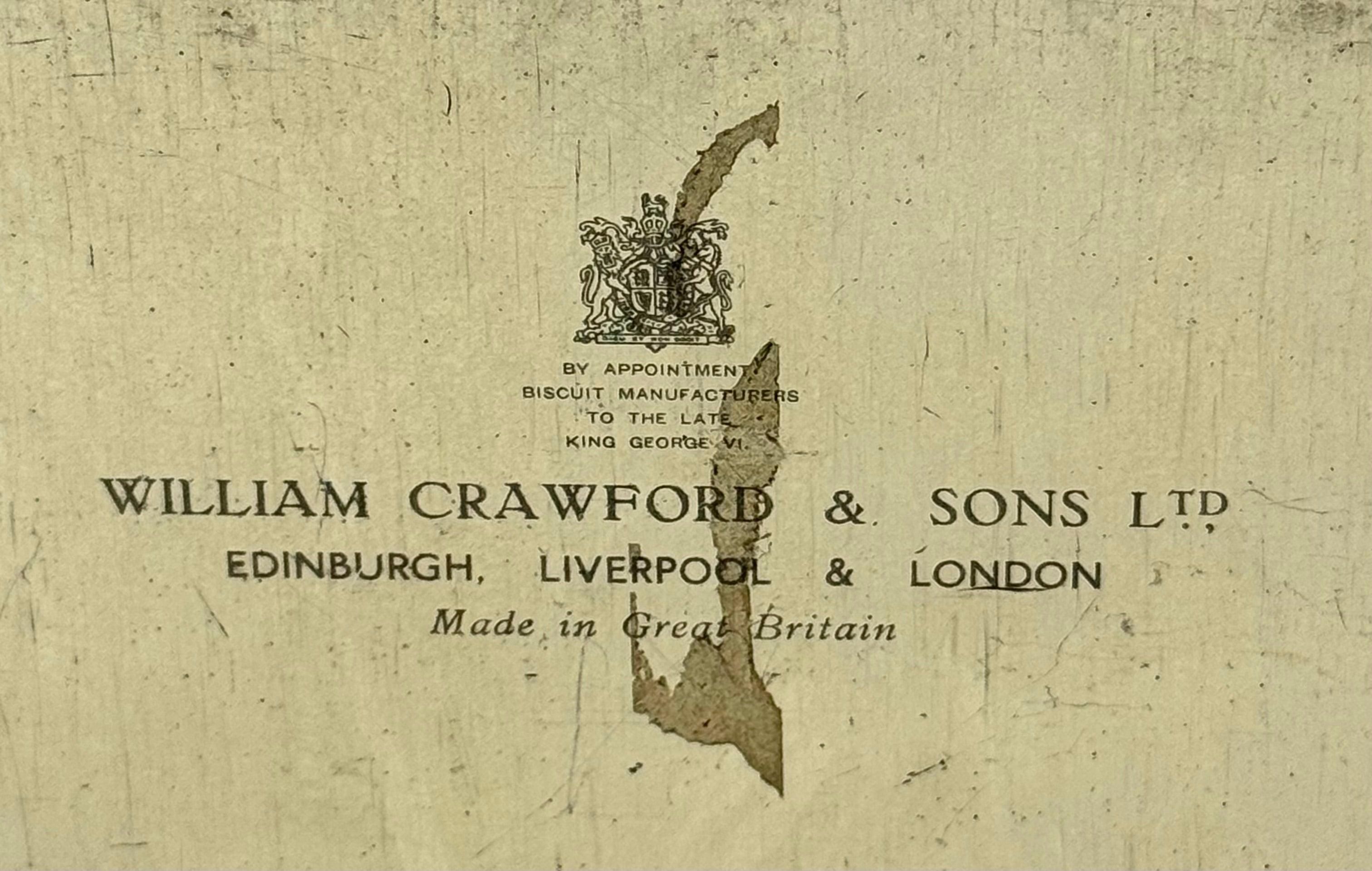 Vintage Crawford's Biscuit Tin