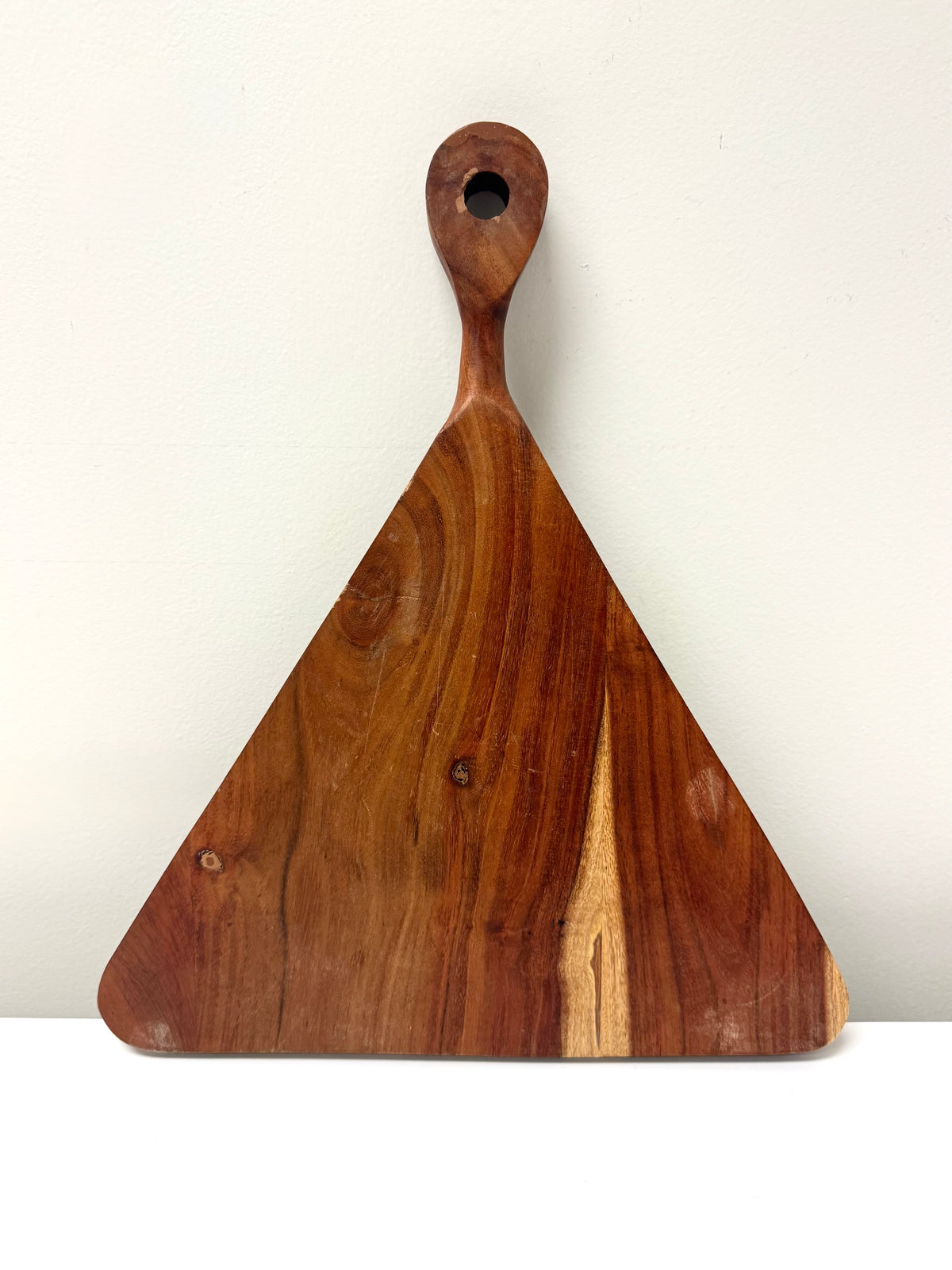 Triangular Wood Serving Board