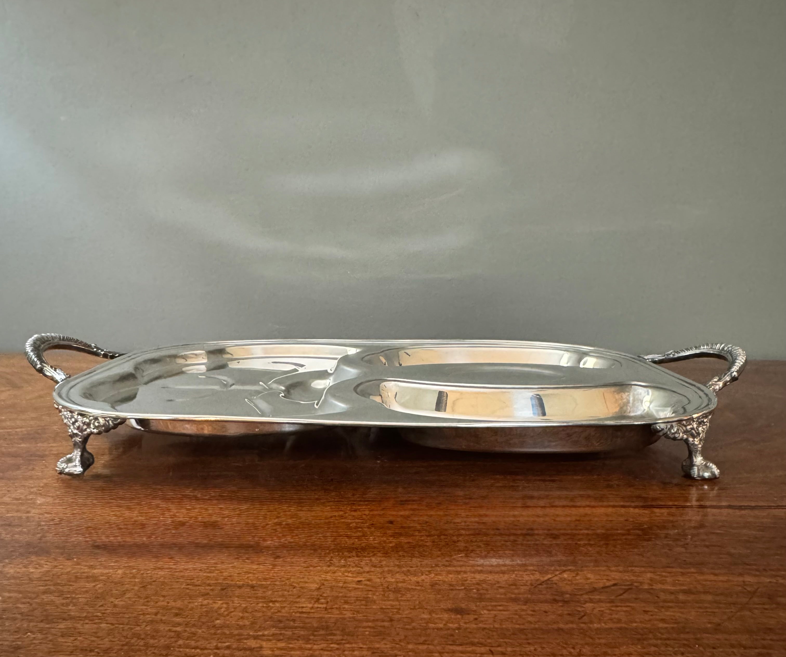 Vintage Silverplate Meat Serving Platter