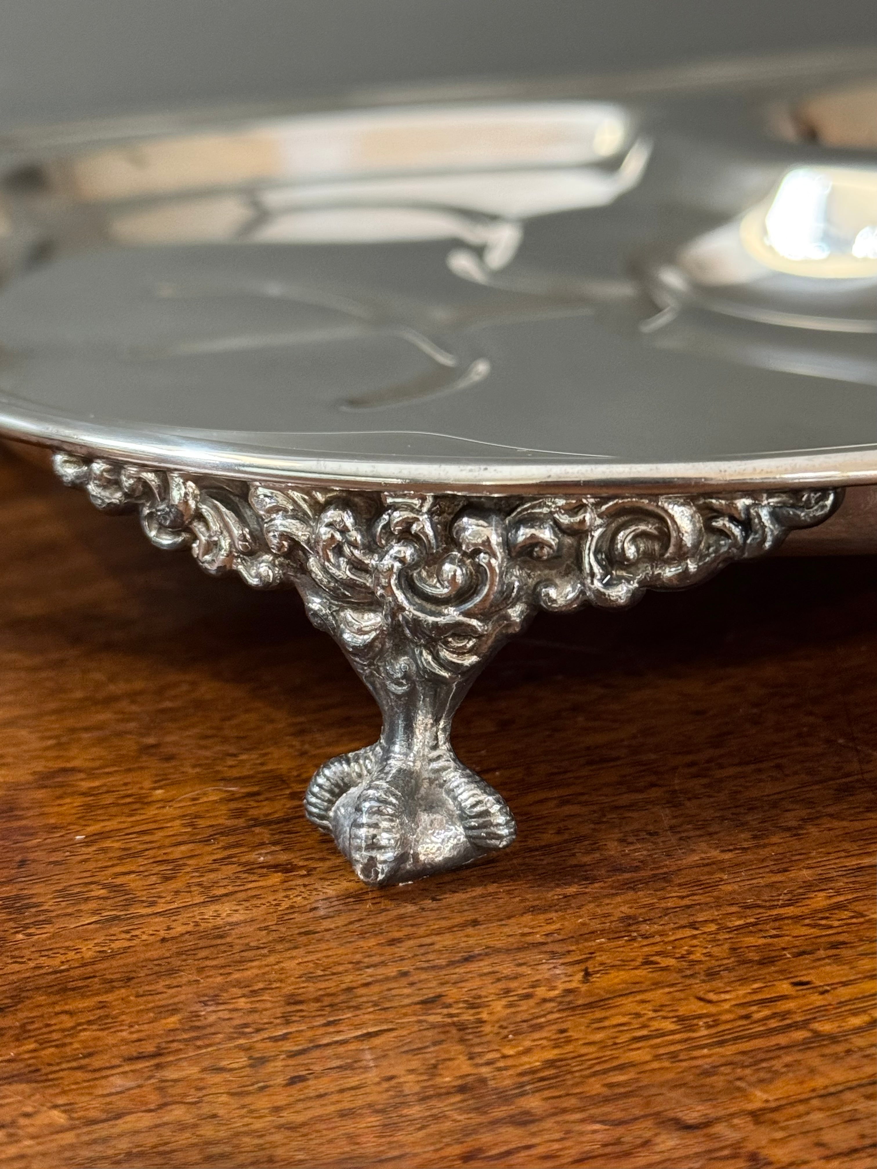 Vintage Silverplate Meat Serving Platter