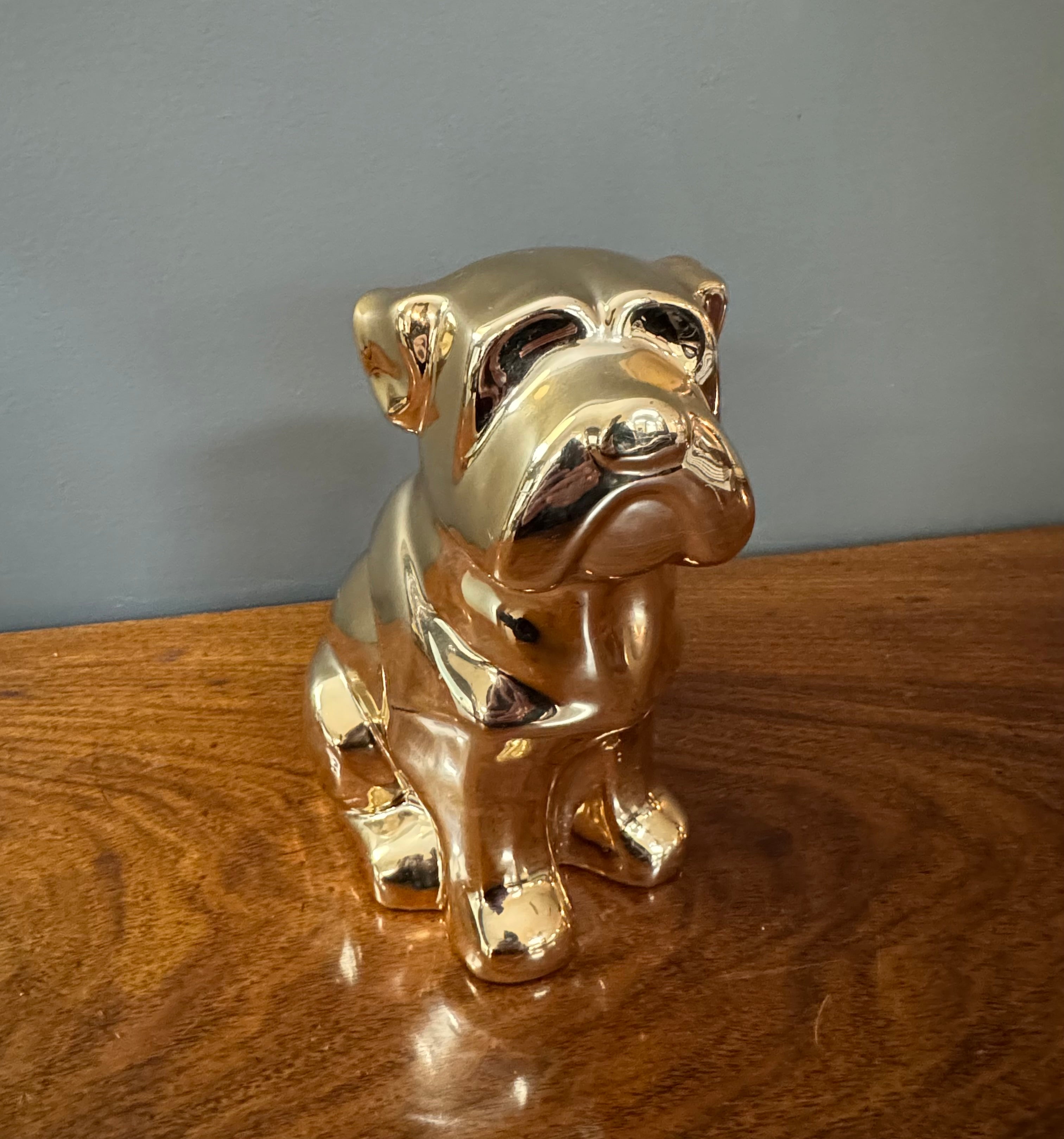Gold Doggy Figure
