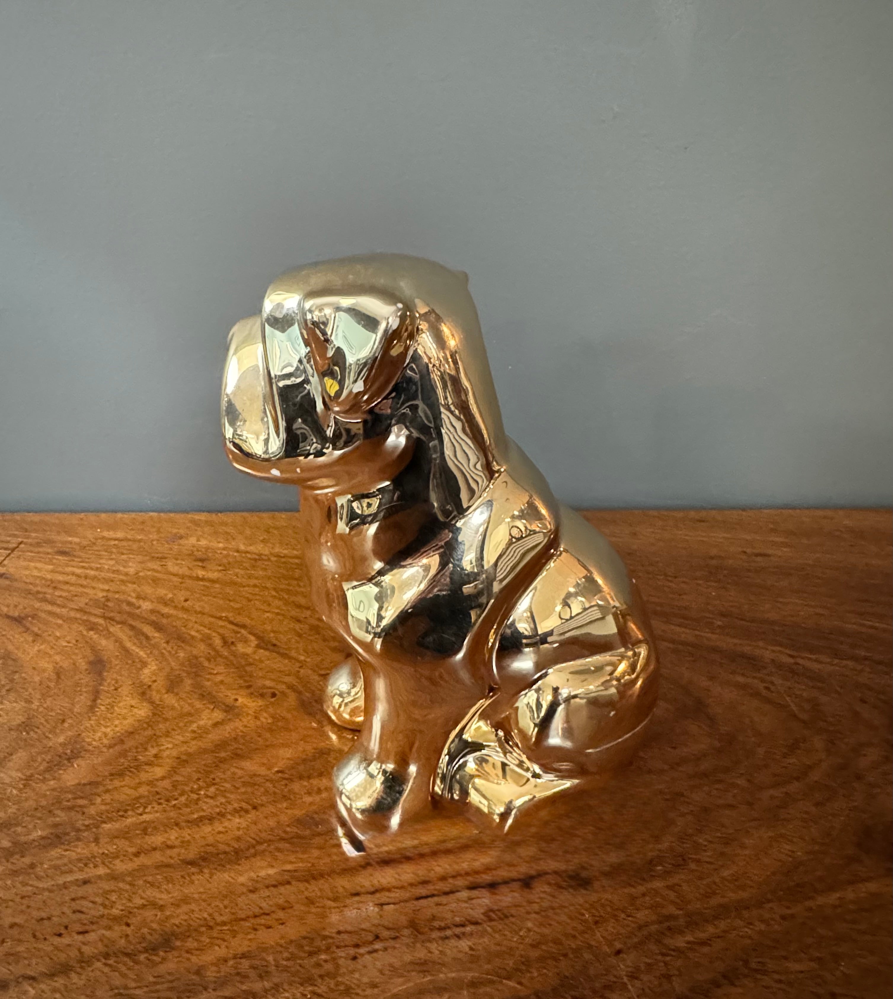Gold Doggy Figure