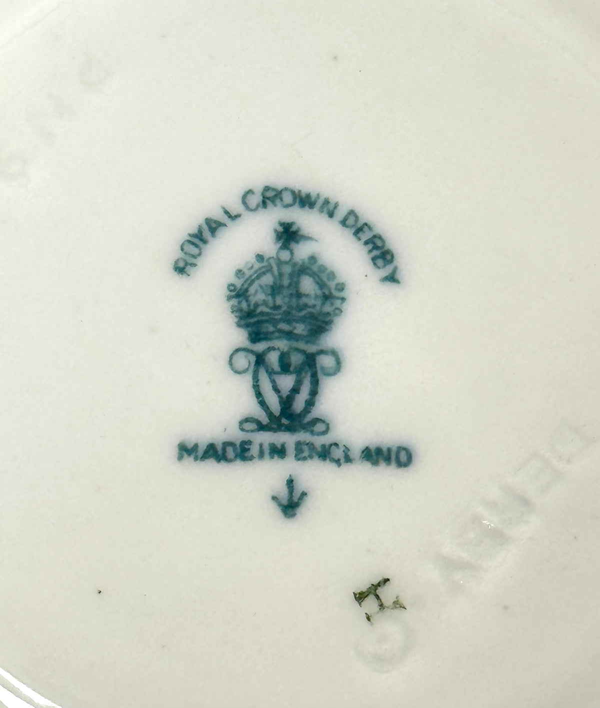 ROYAL CROWN DERBY 'Mikado' Cup & Saucer