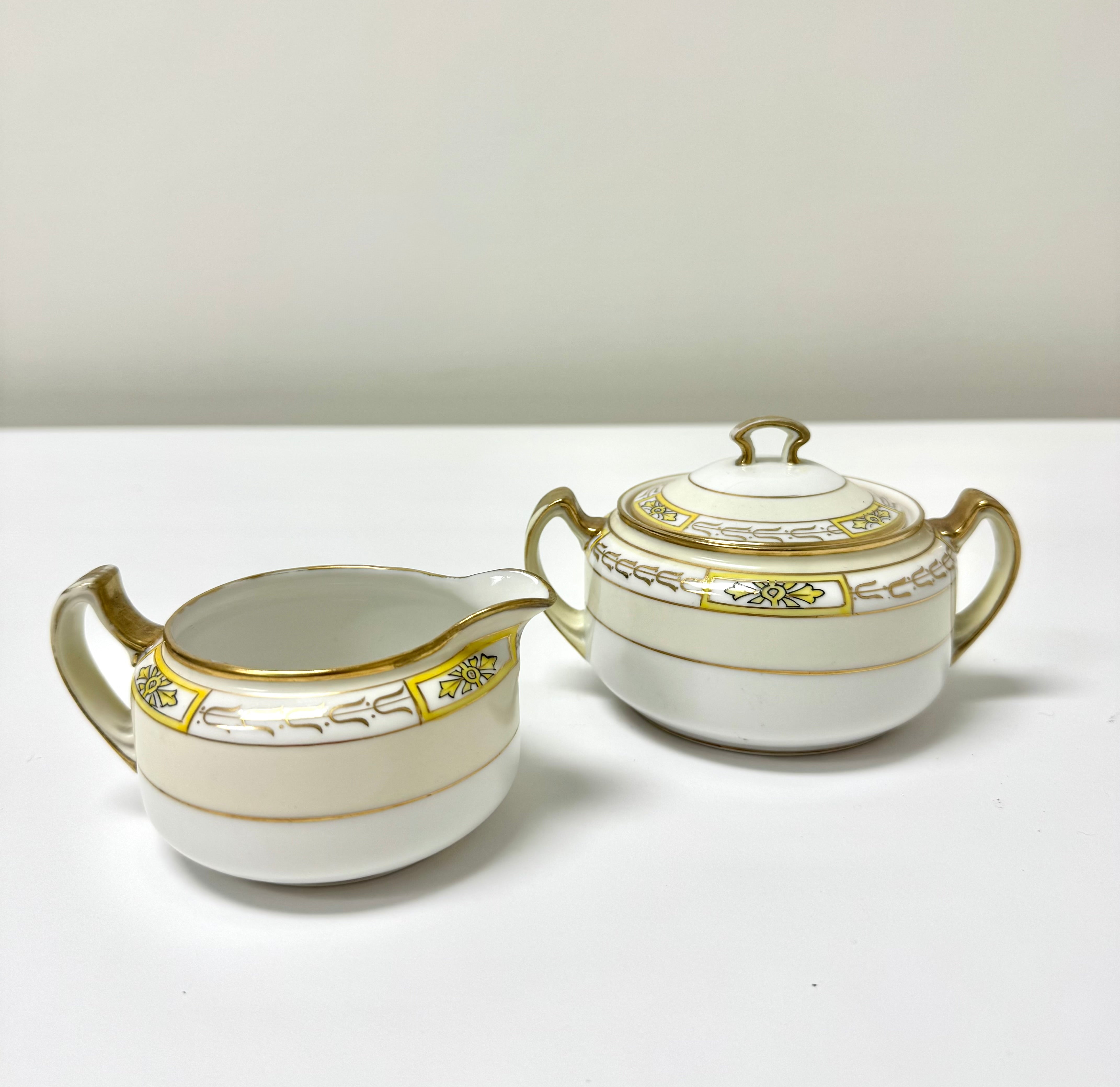 Antique NIPPON Cream & Sugar