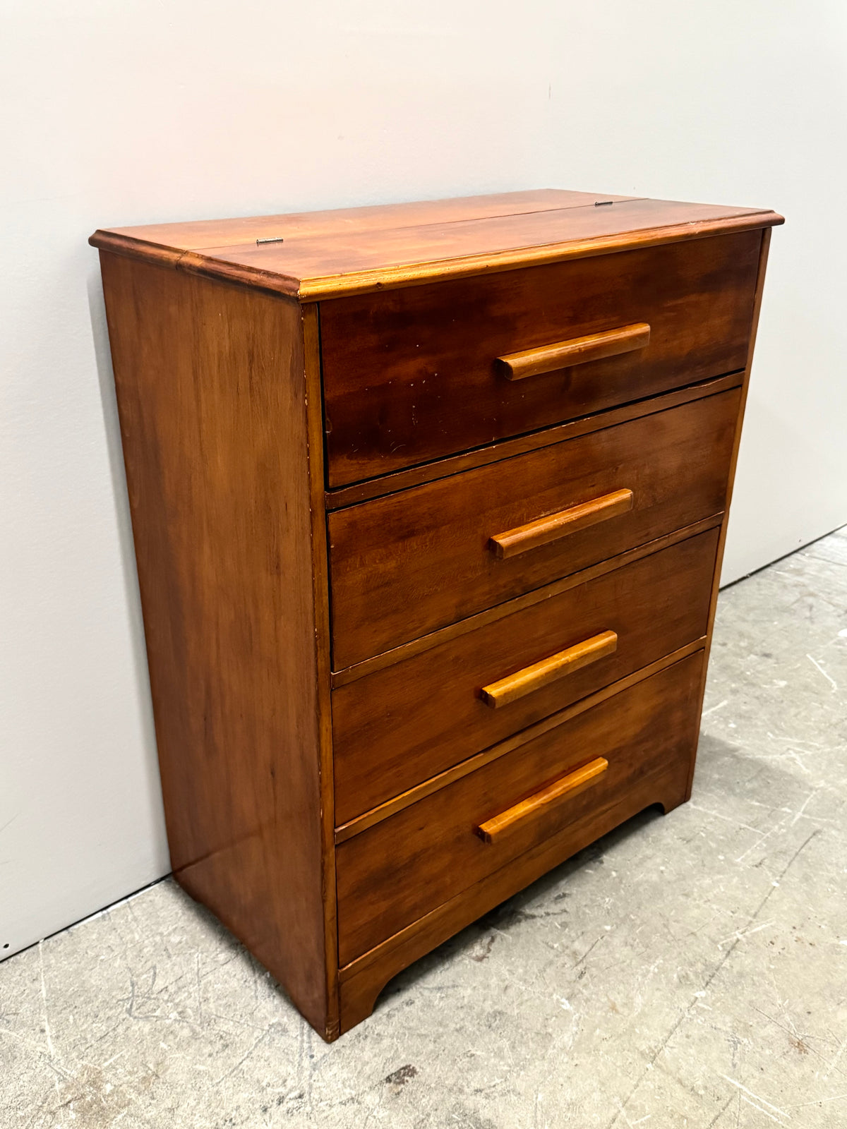 *HOLD* Vintage Drop-front Secretary Chest