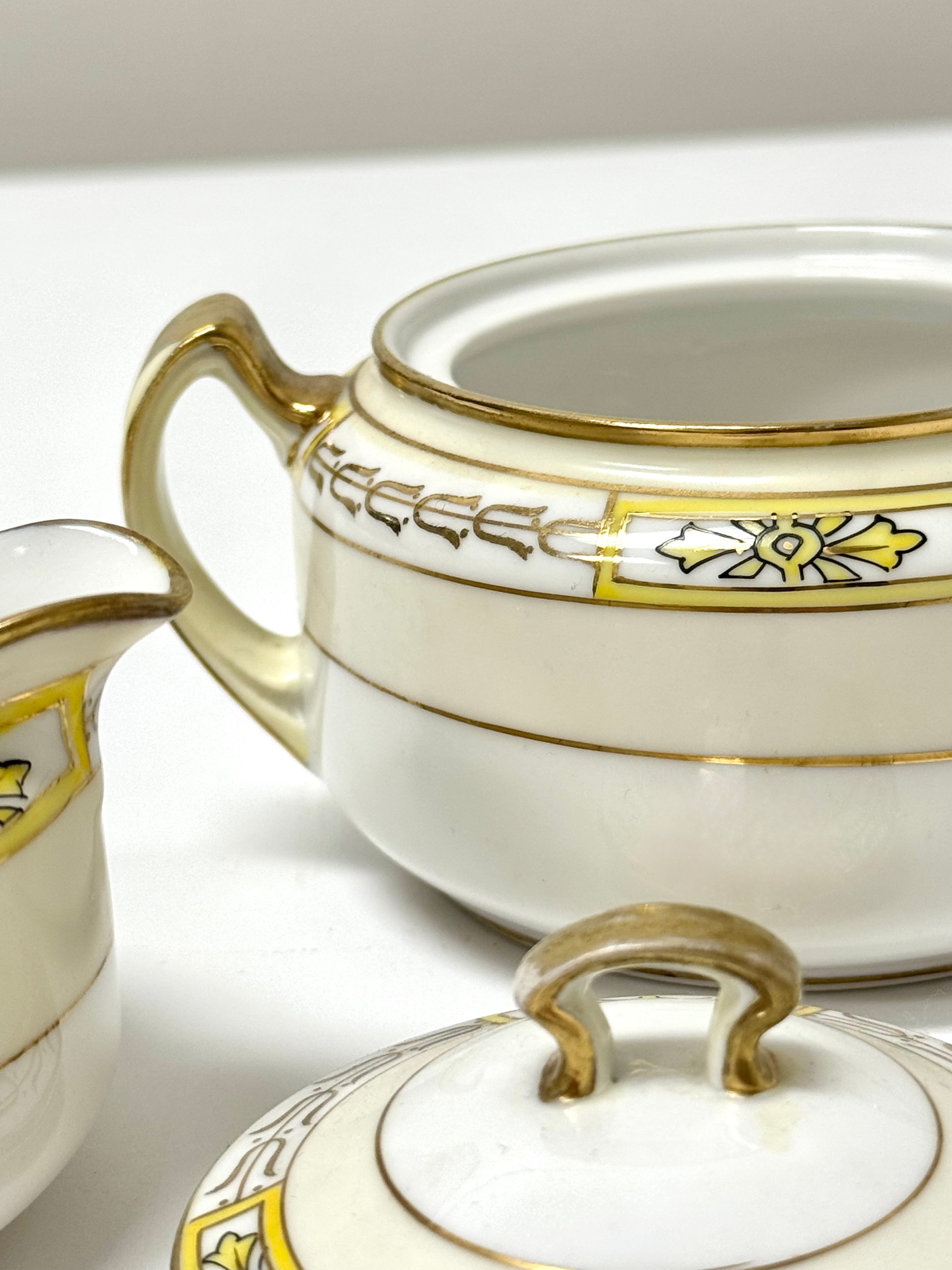 Antique NIPPON Cream & Sugar