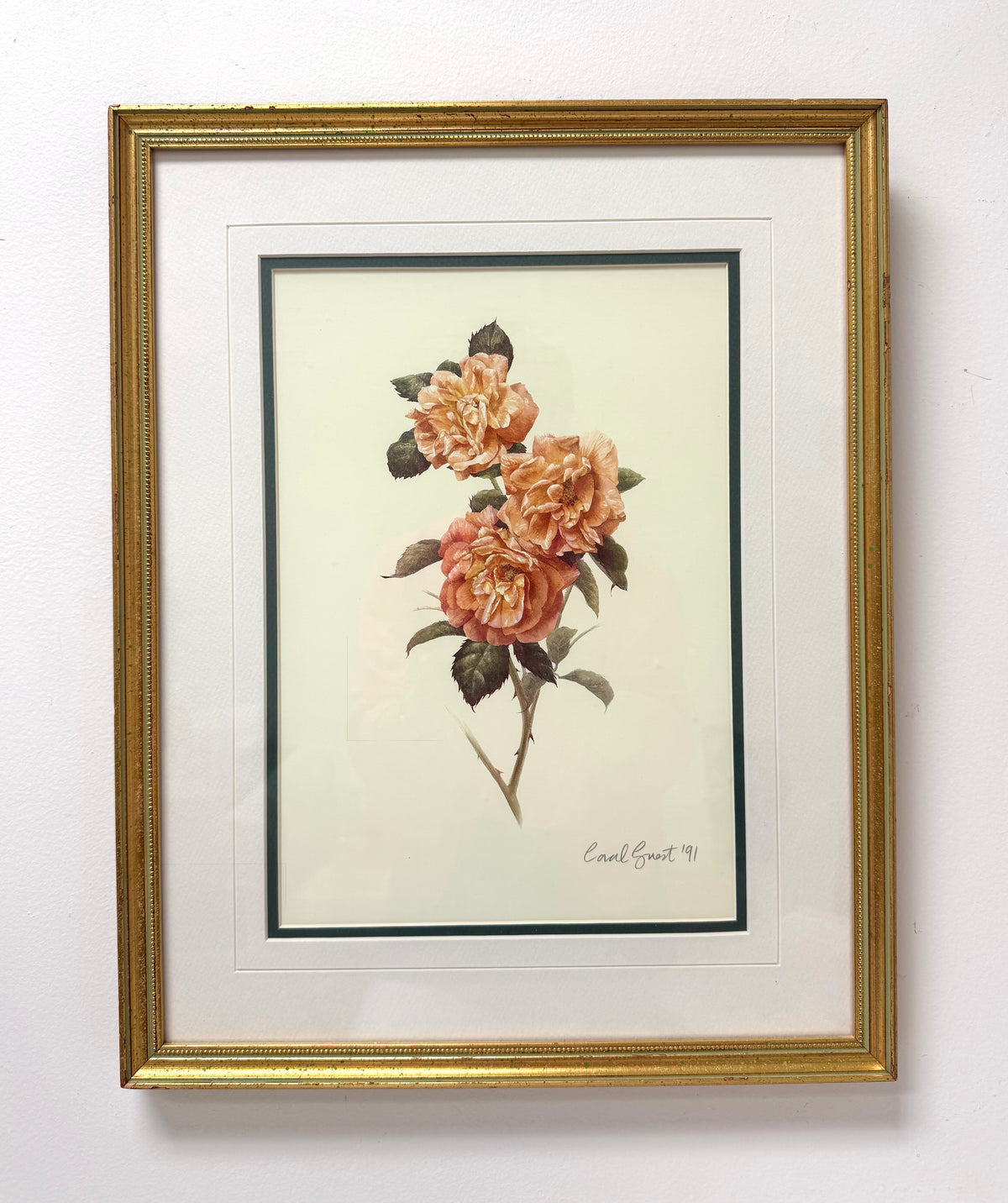 'Roses' Still Life Print