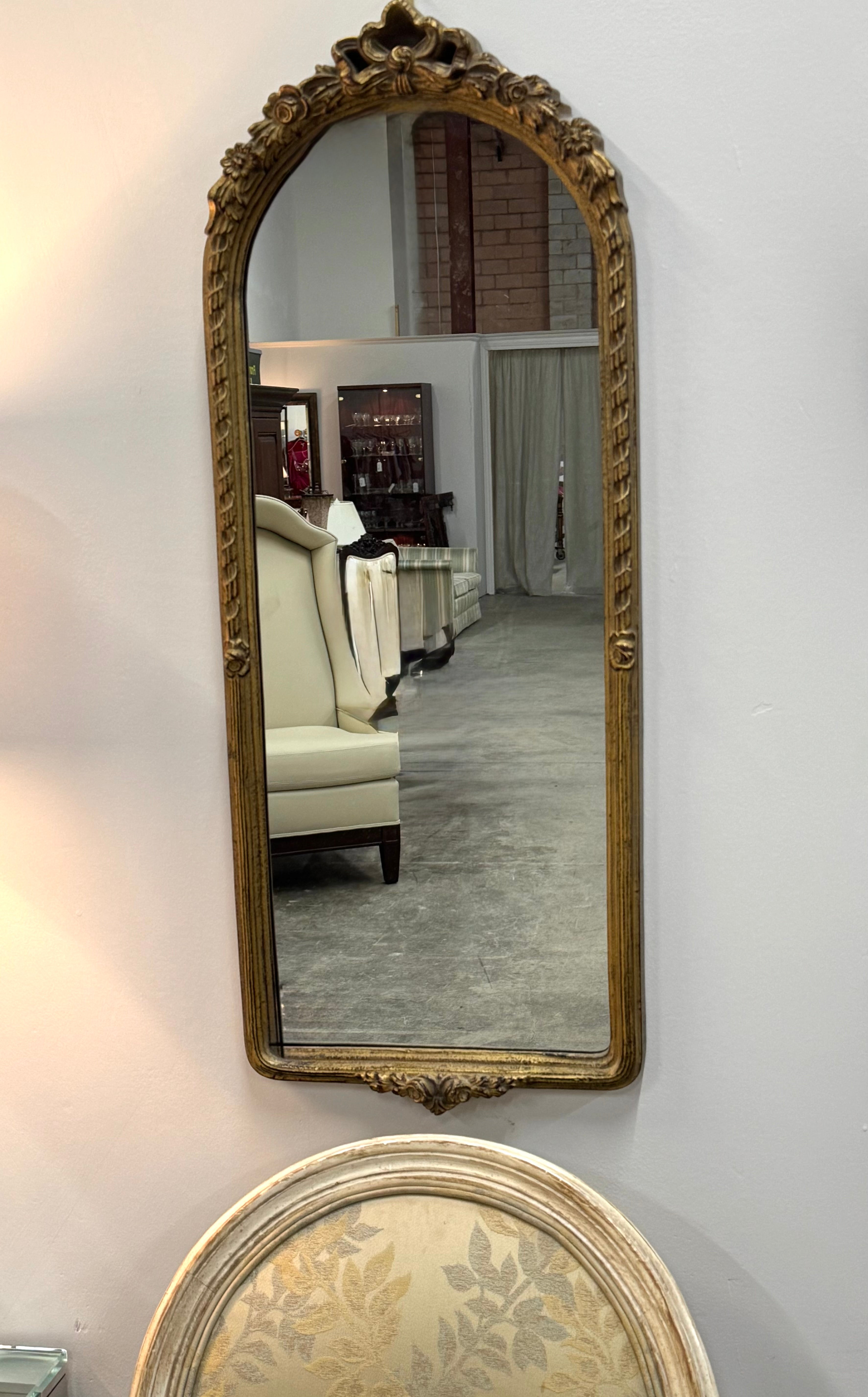 BOMBAY French Victorian Gold Arch Mirror