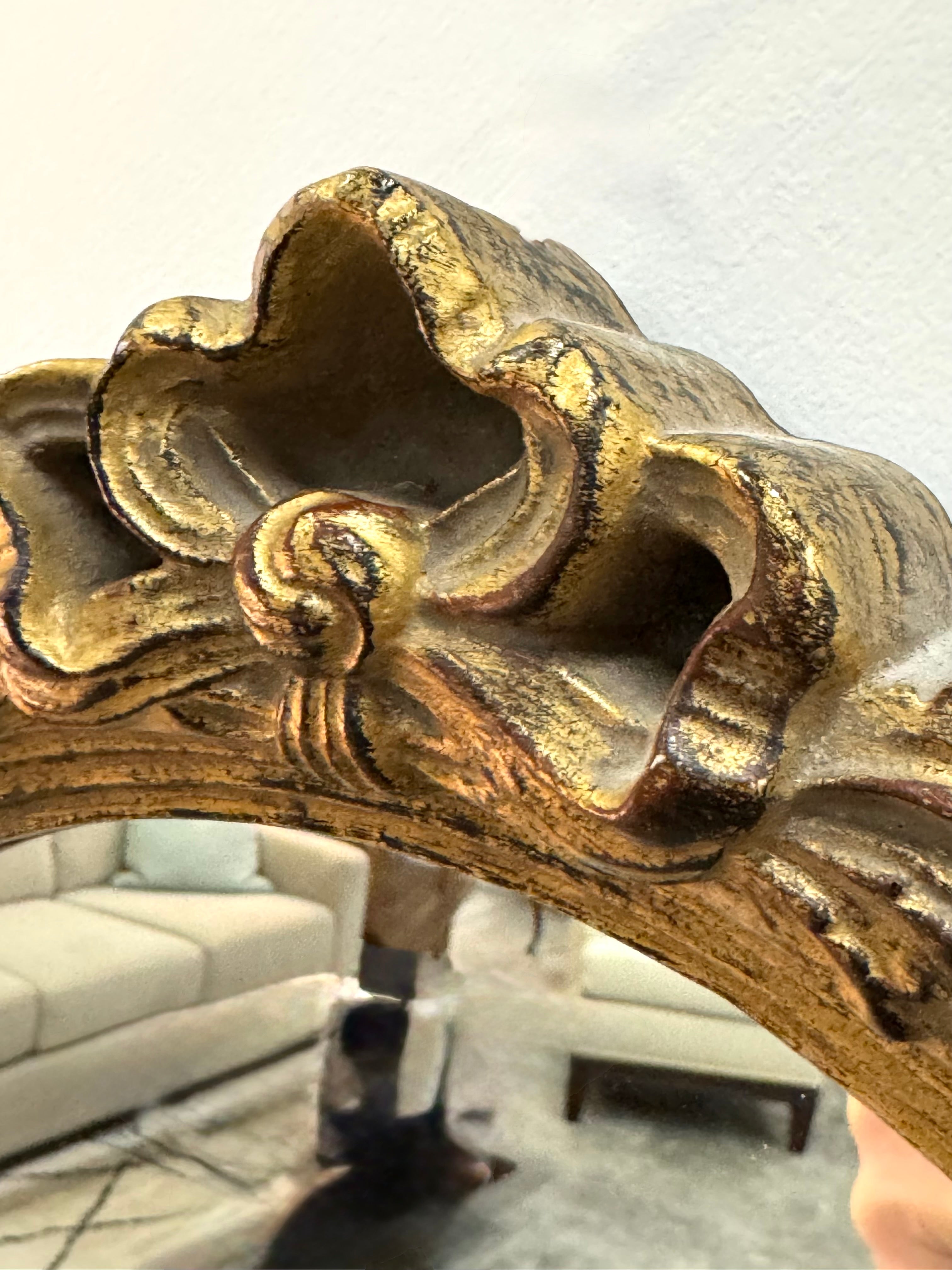 BOMBAY French Victorian Gold Arch Mirror