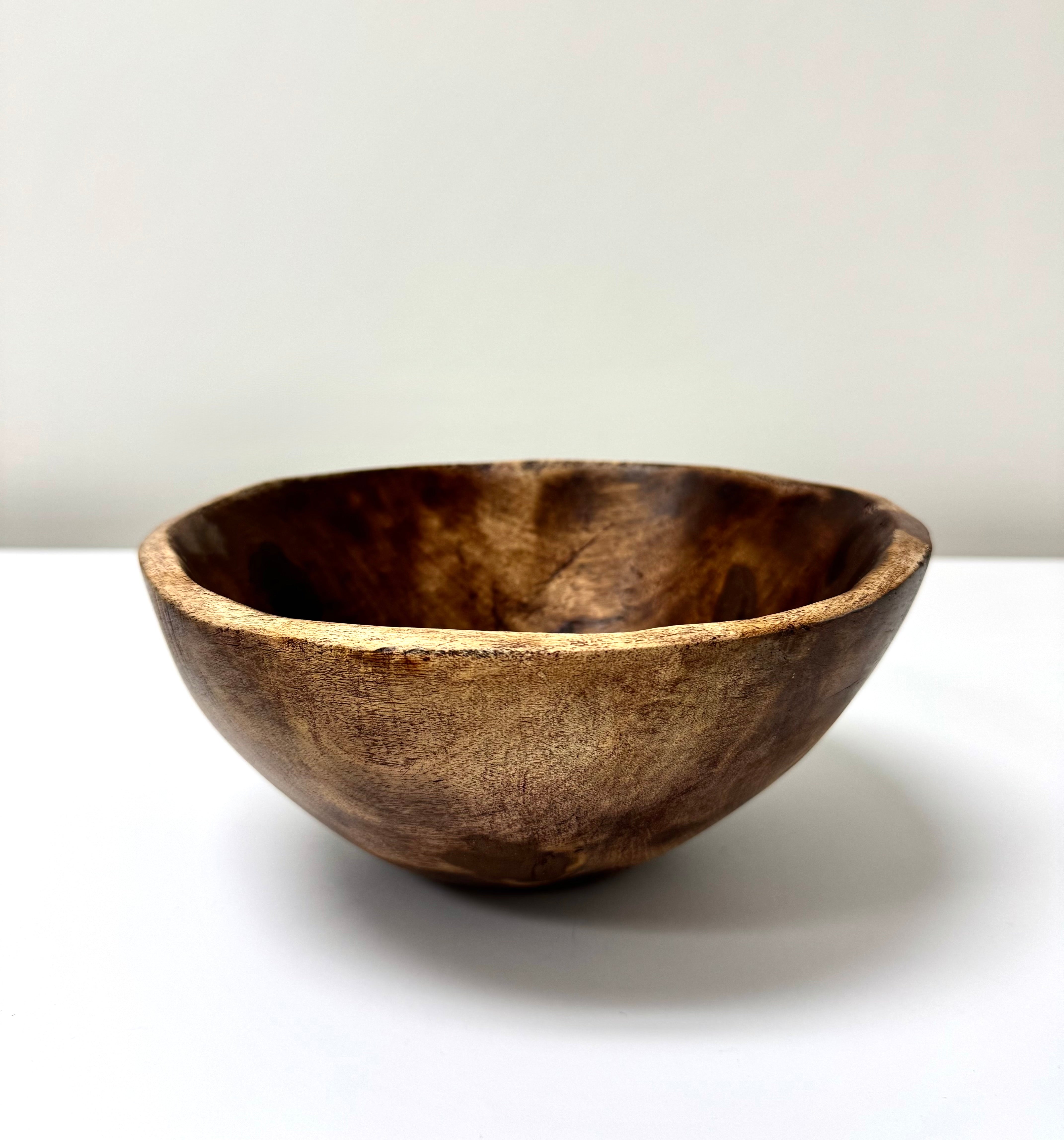 Rustic Wooden Bowl