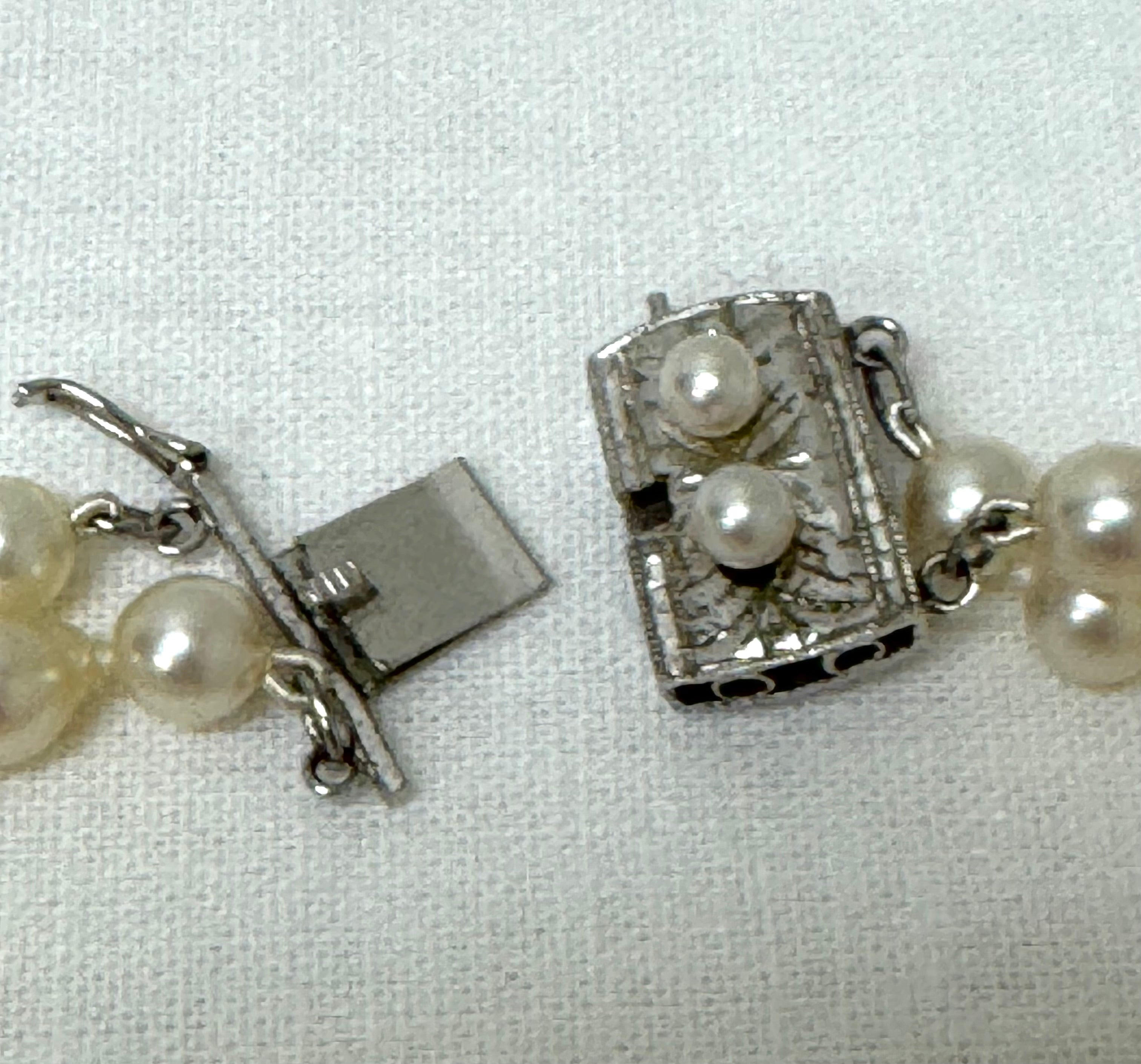 Freshwaster Pearl Double-Strand Bracelet