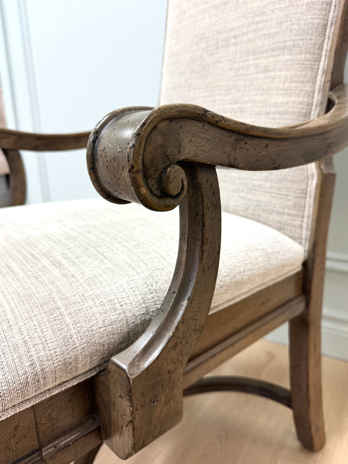 DREXEL HERITAGE Oxford Gray Armchair