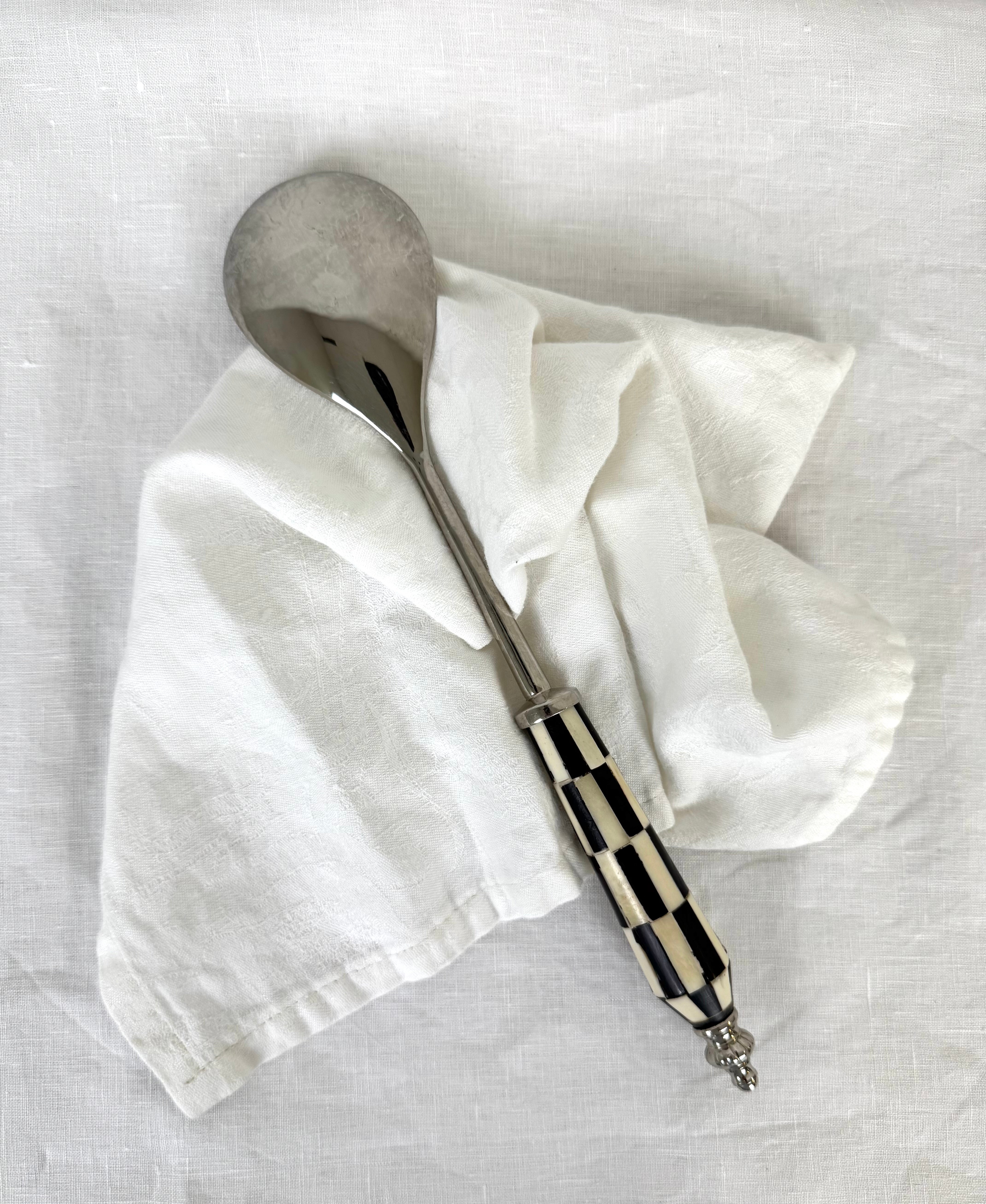 MACKENZIE CHILDS Casserole Spoon